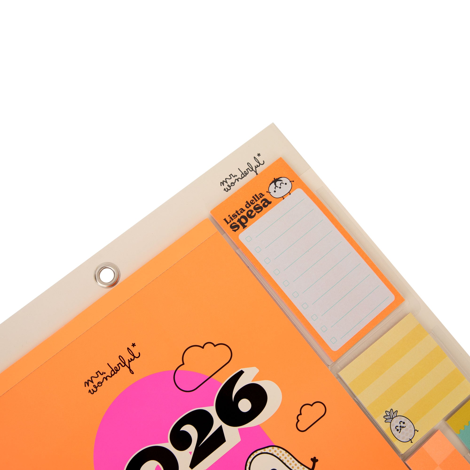 Calendario magnetico da parete familiare 2026 - La migliore versione di noi