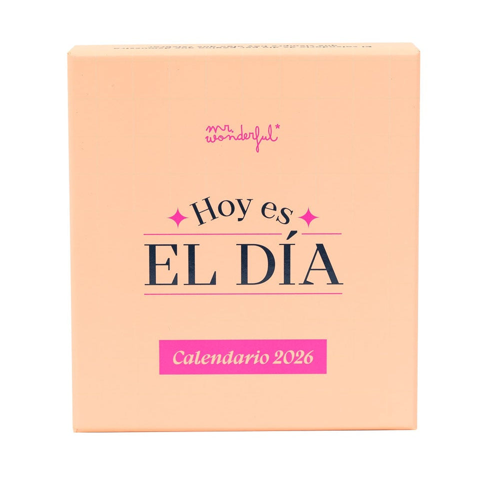 Calendario de día por página con Días Mundiales divertidos de Mr. Wonderful