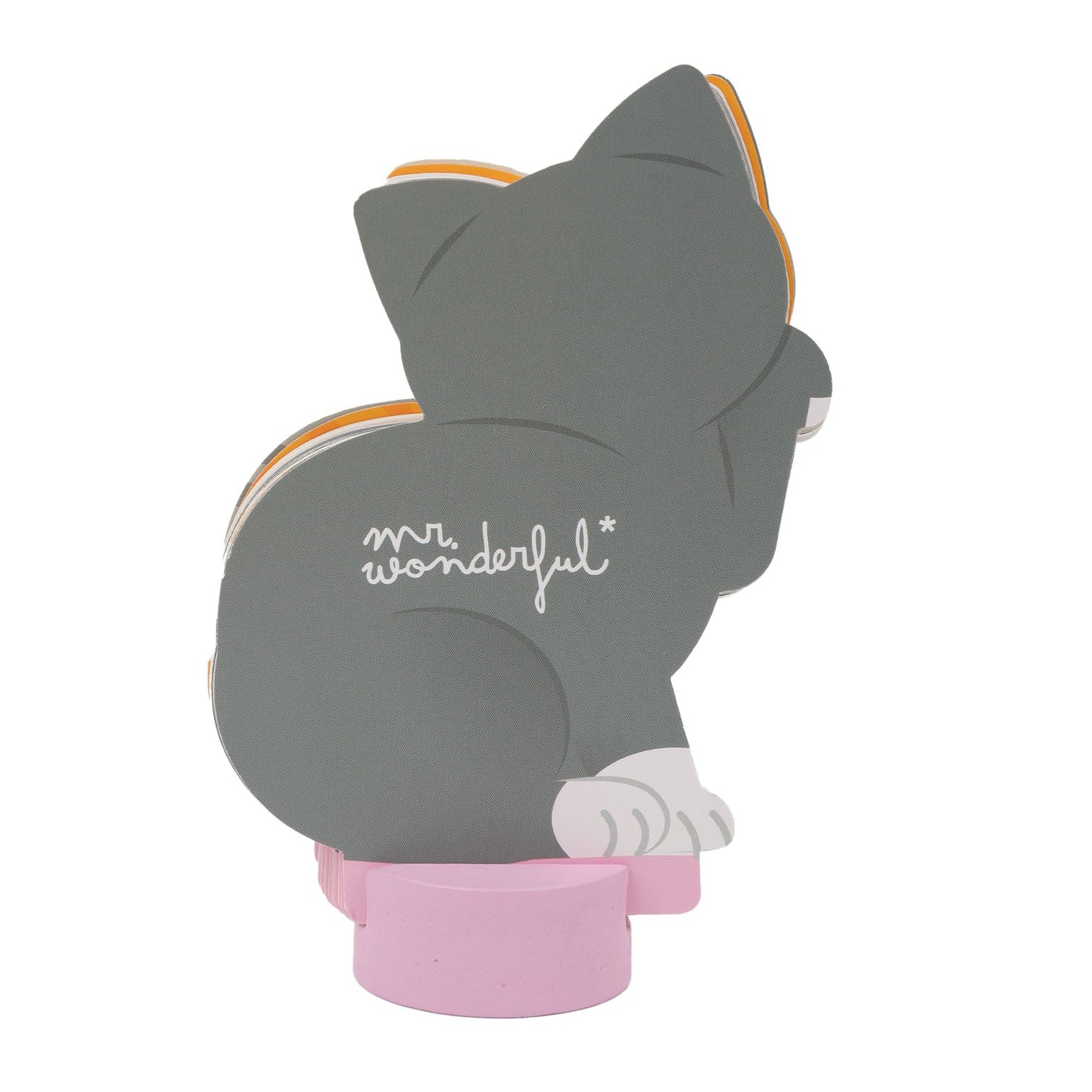 Calendario 2026 pequeño de escritorio Mr. Wonderful con forma de animales