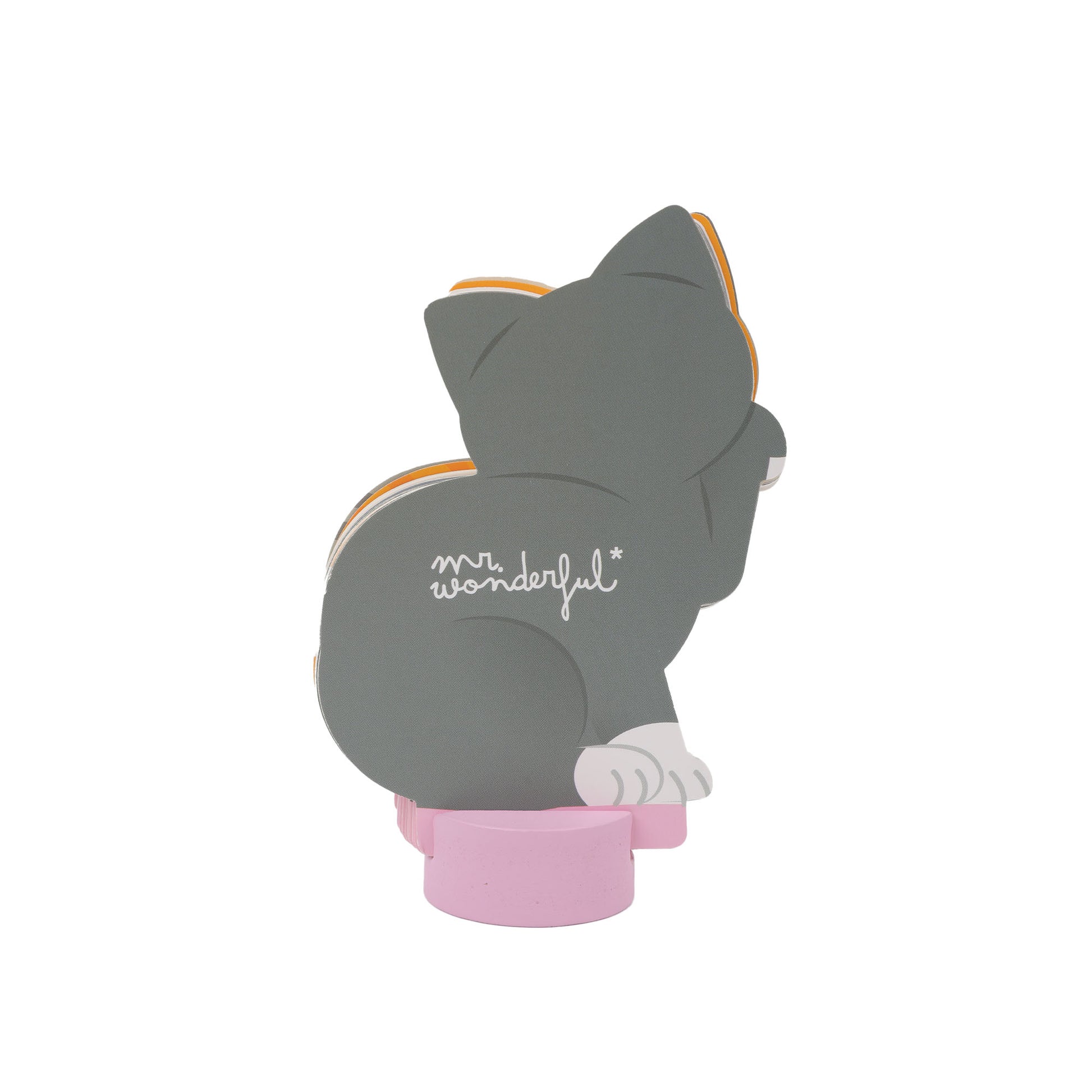 Calendario 2026 pequeño de escritorio Mr. Wonderful con forma de animales