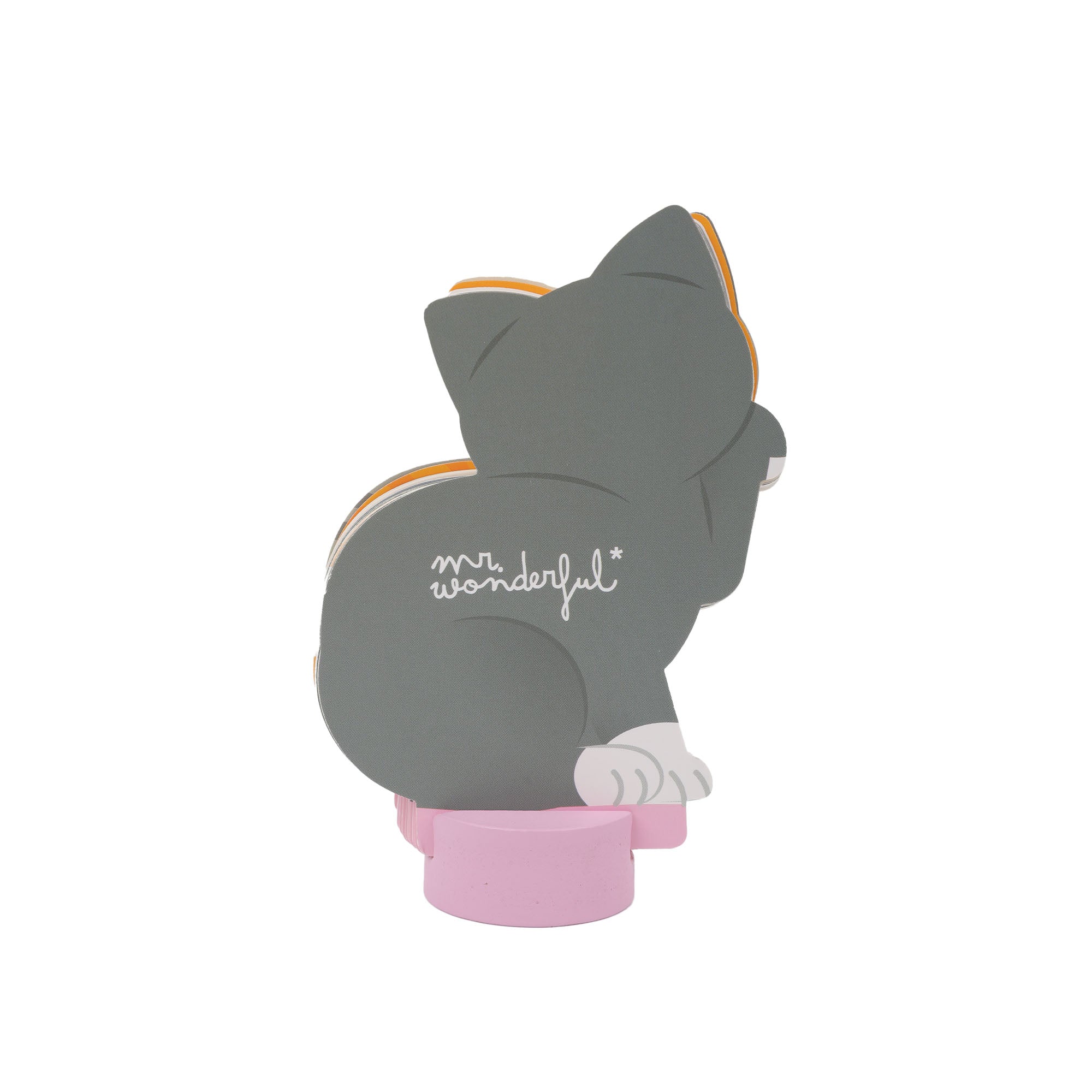 Calendario 2026 pequeño de escritorio Mr. Wonderful con forma de animales