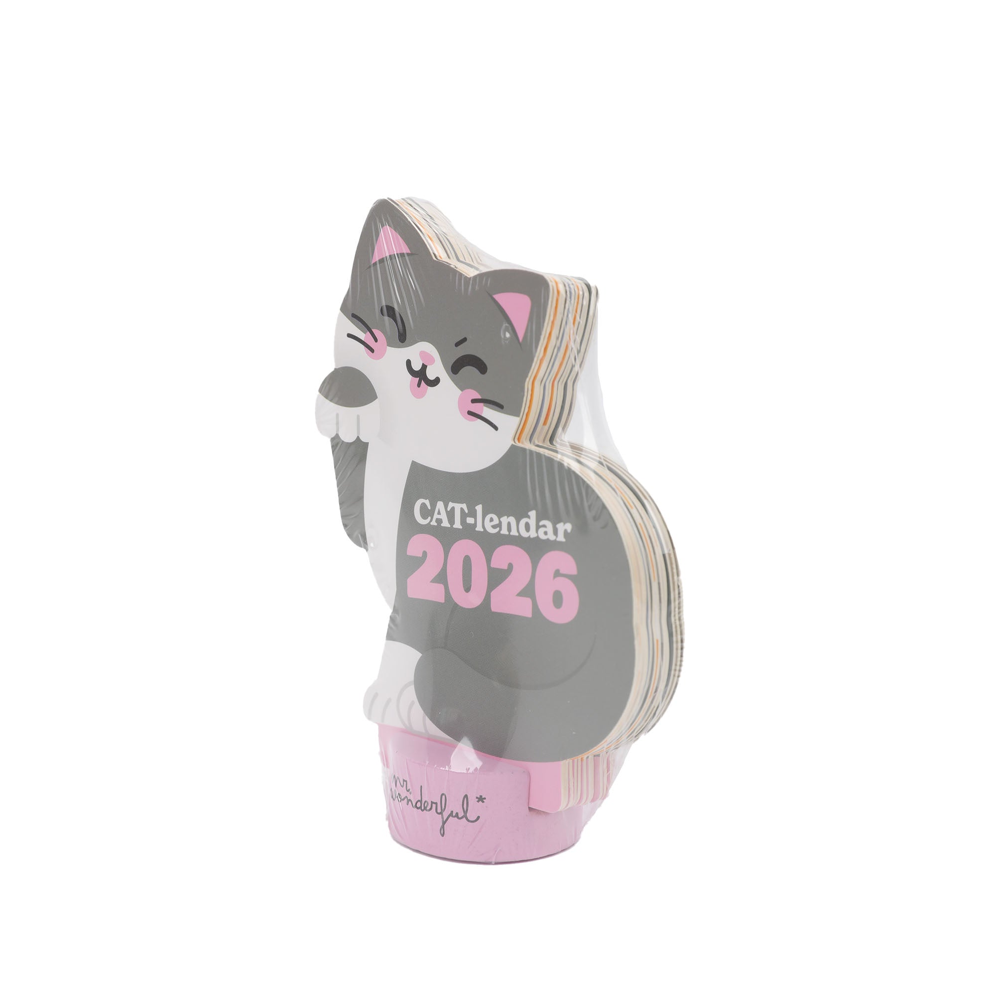 Calendario da tavolo 2026 con base - CAT-lendar
