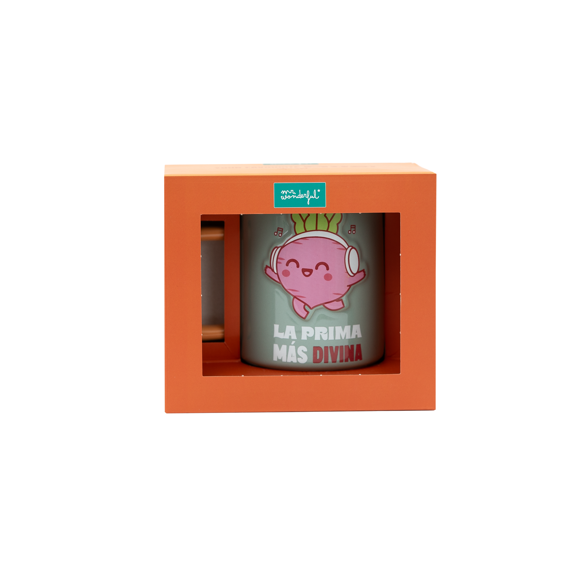 Taza original de Mr. Wonderful para regalar a primas