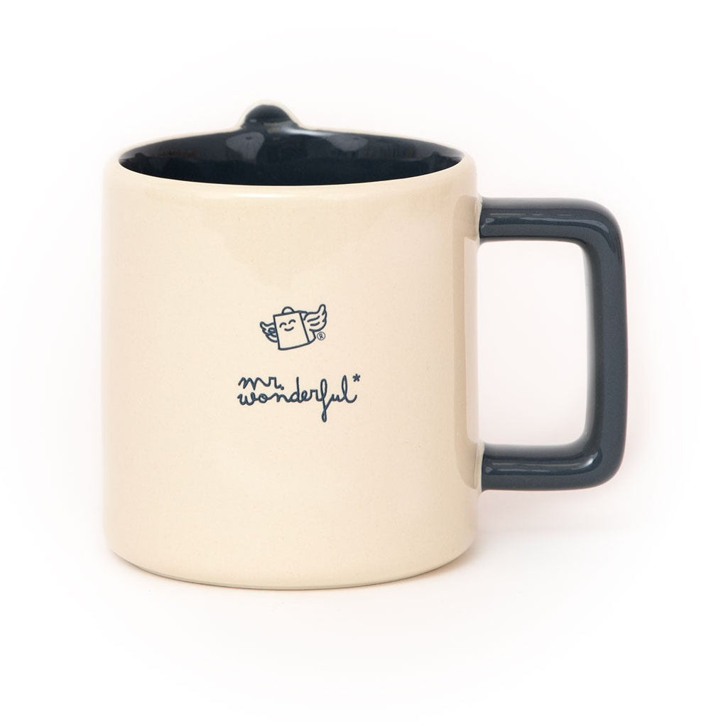 Caneca para regalar a padrinhos desenhada pela Mr. Wonderful 