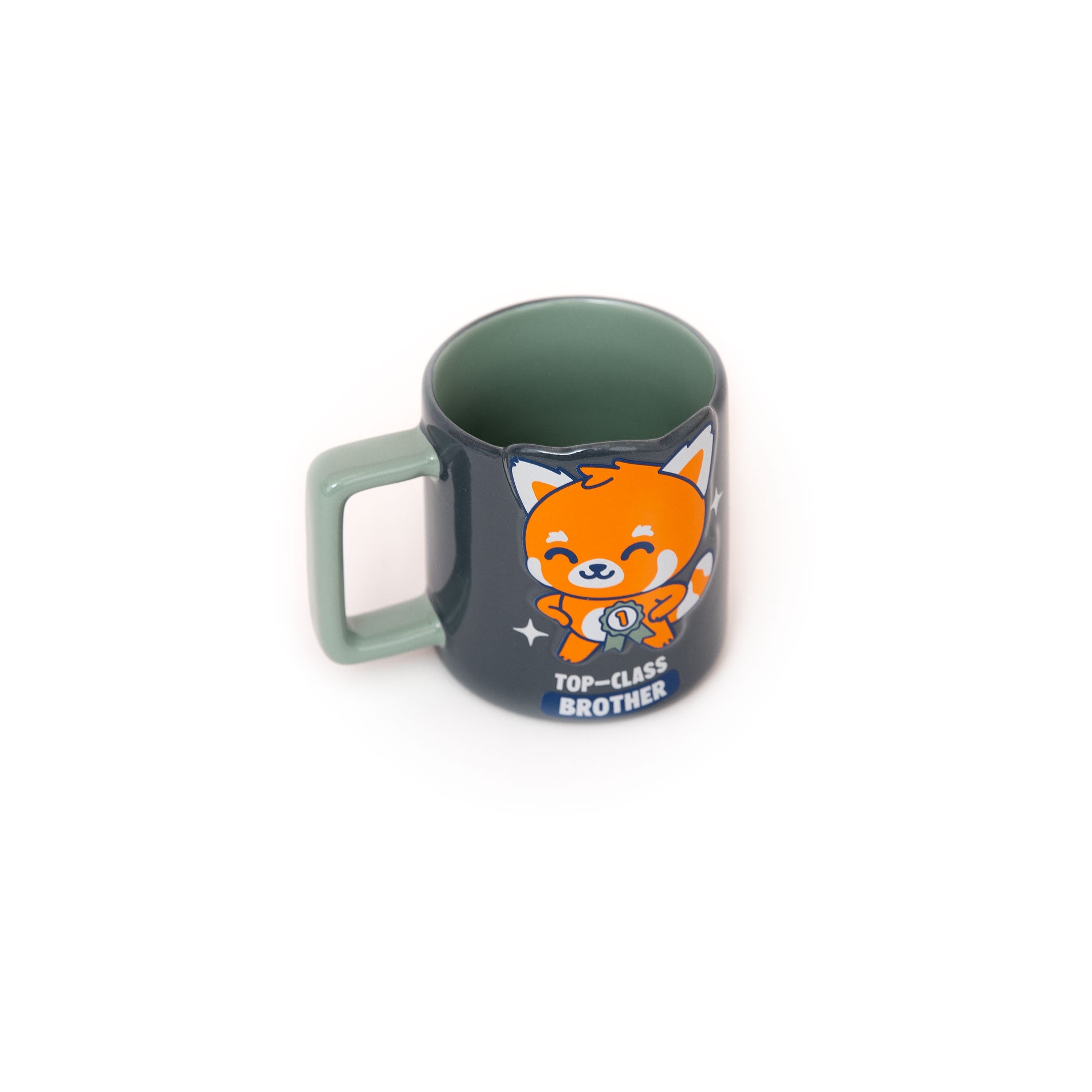3D mug red panda - Top-class brother