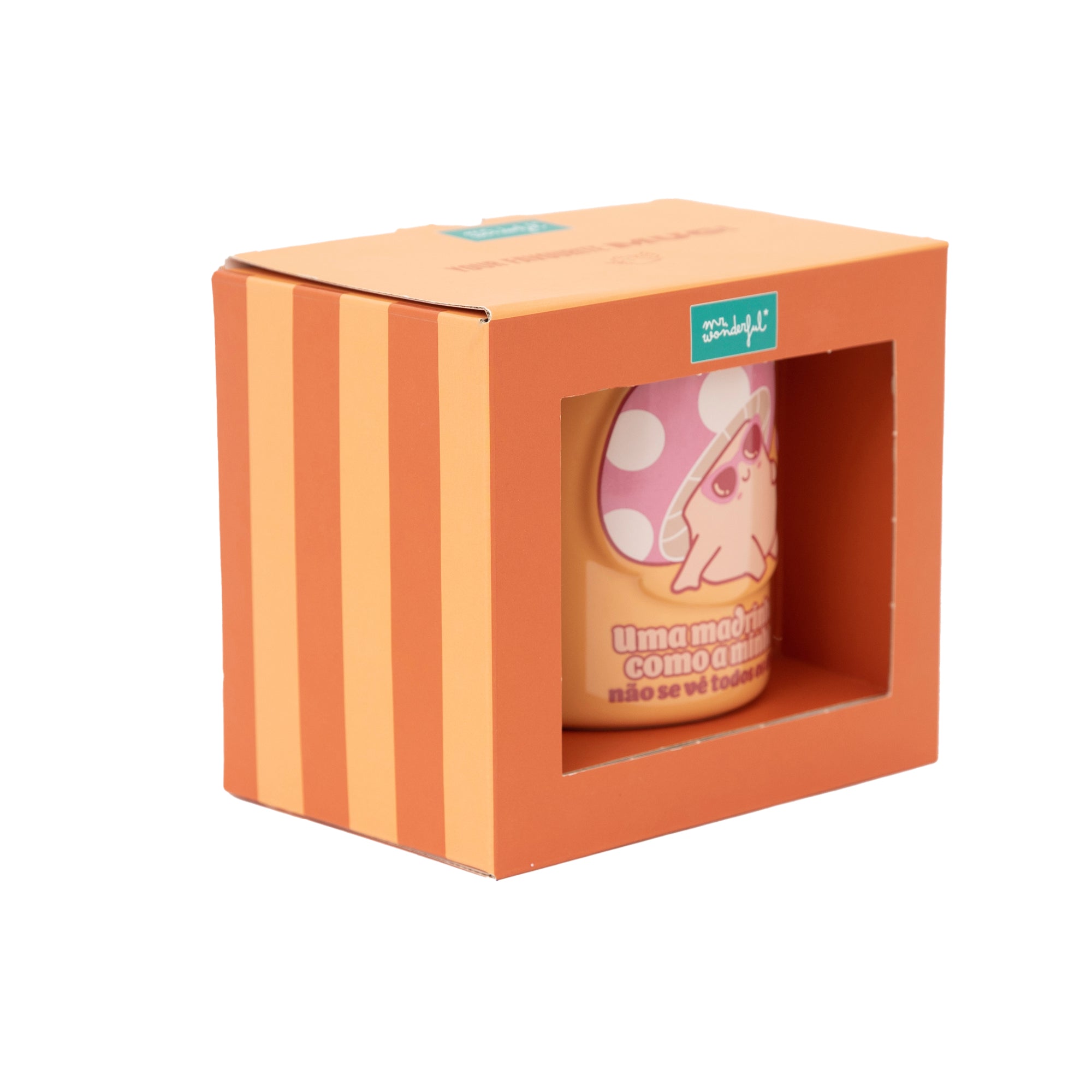 Caneca 3D cogumelo - Uma madrinha como a minha não se vê todos os dias