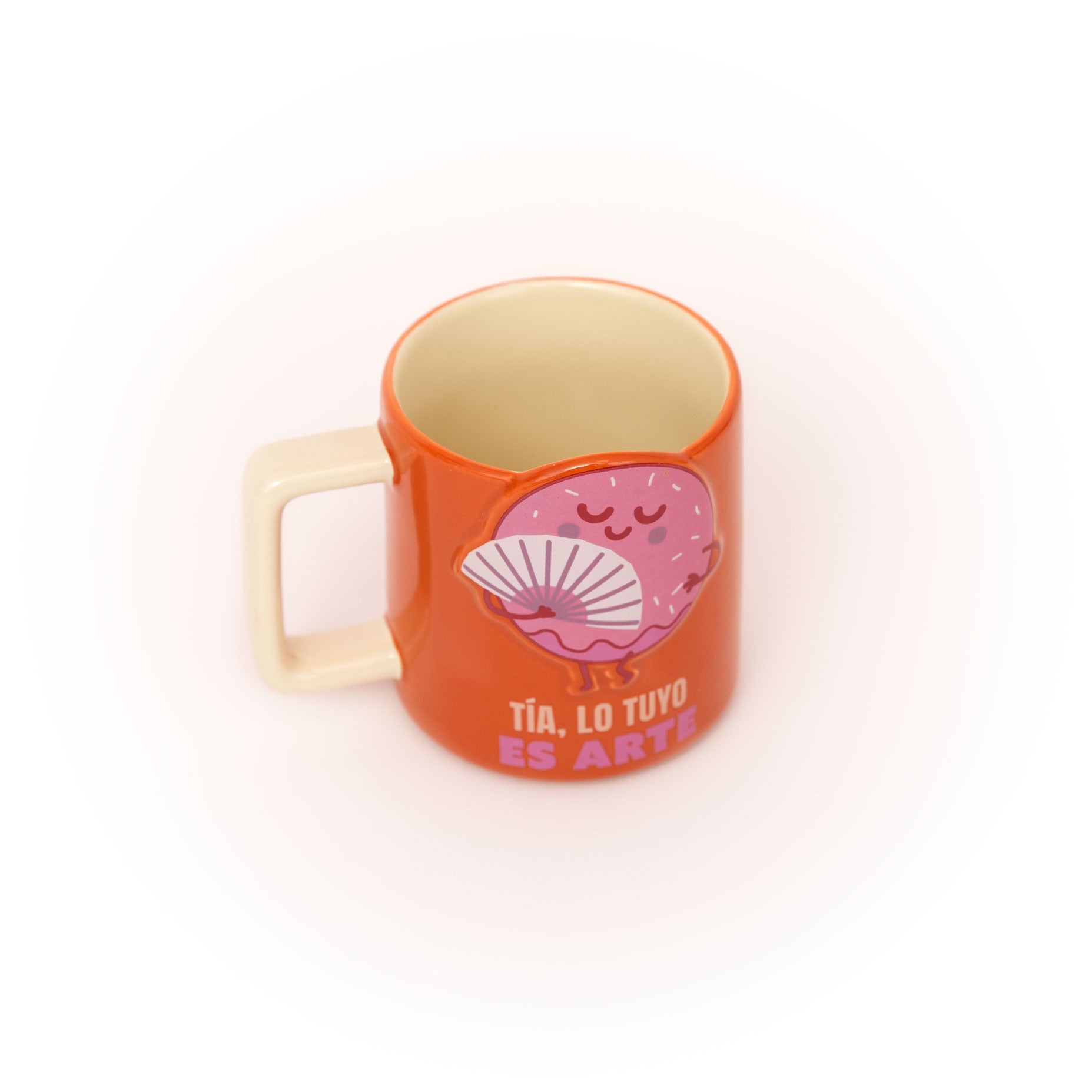 Taza 3D rosquilla - Tía, lo tuyo es arte