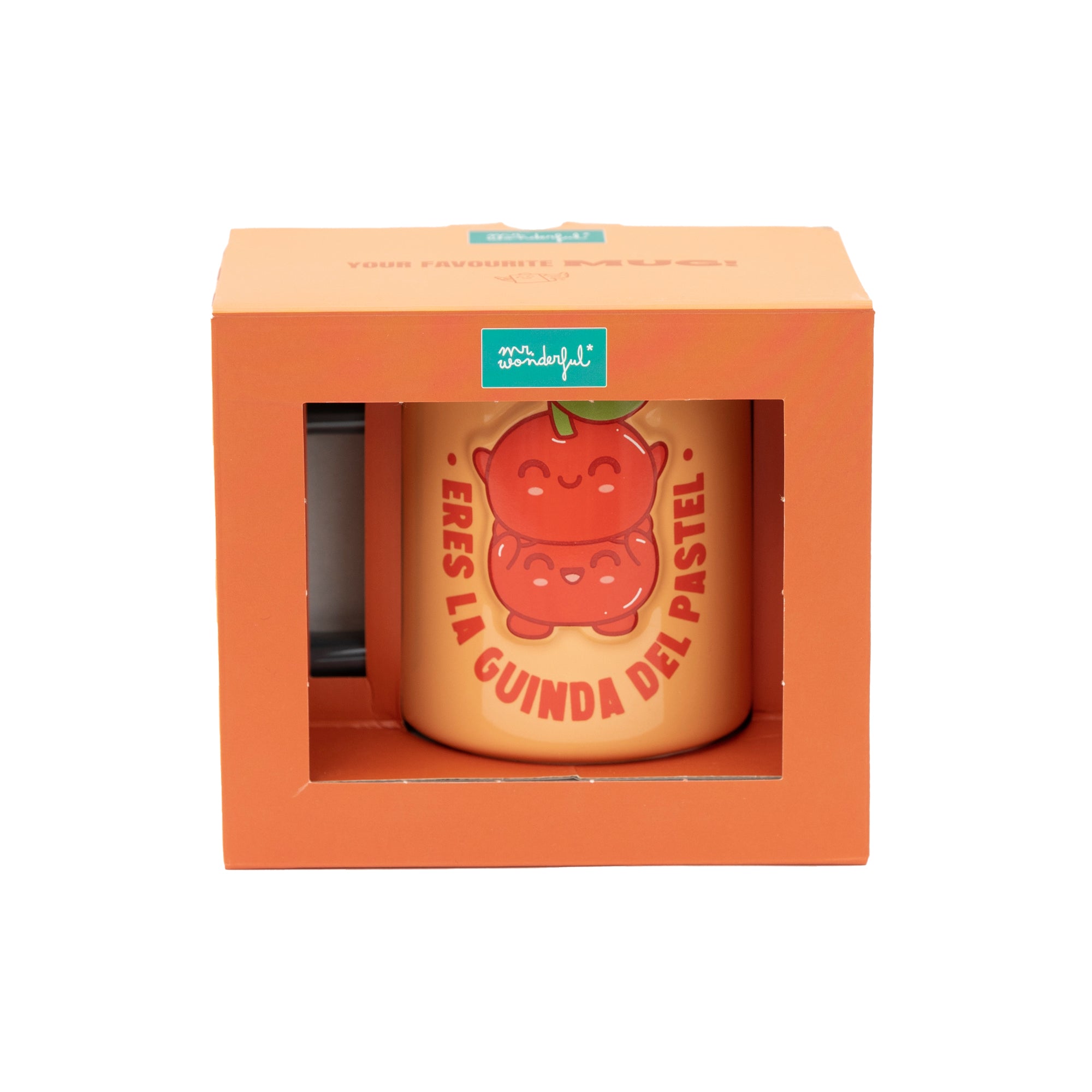Taza 3D cerezas - Eres la guinda del pastel