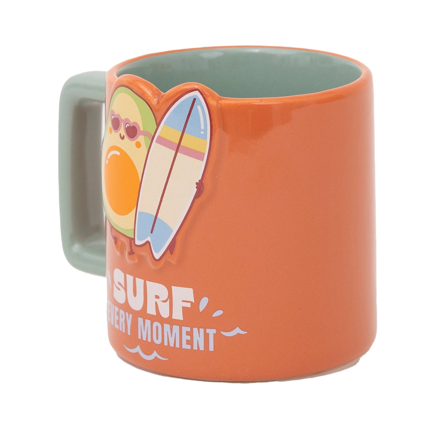 Caneca 3D abacate - Surf every moment