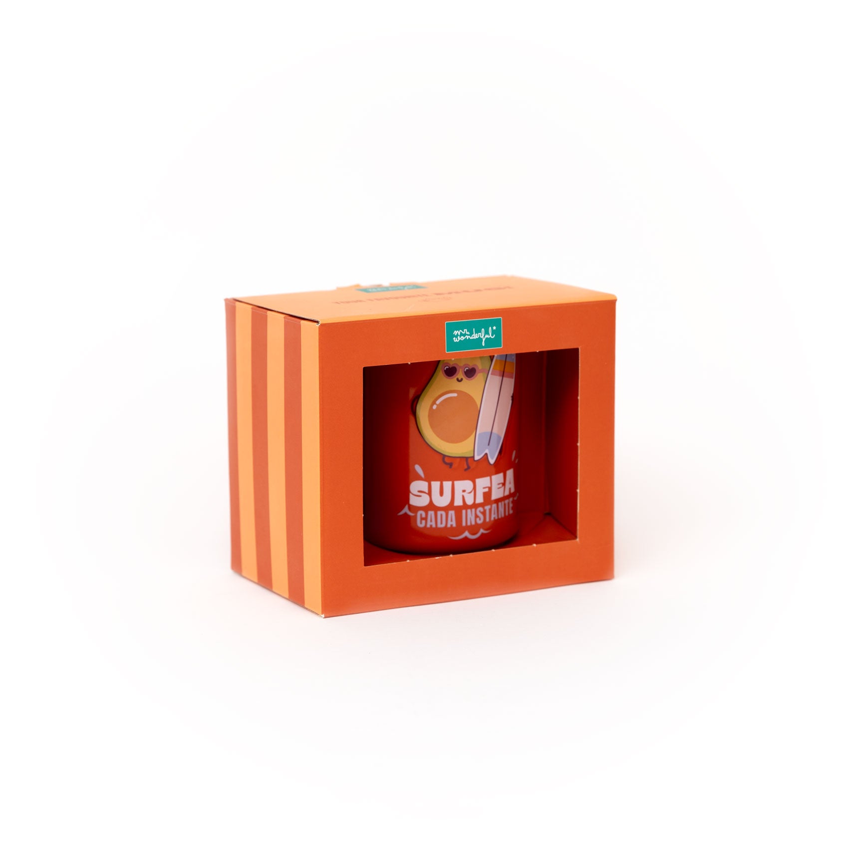 Taza 3D aguacate - Surfea cada instante