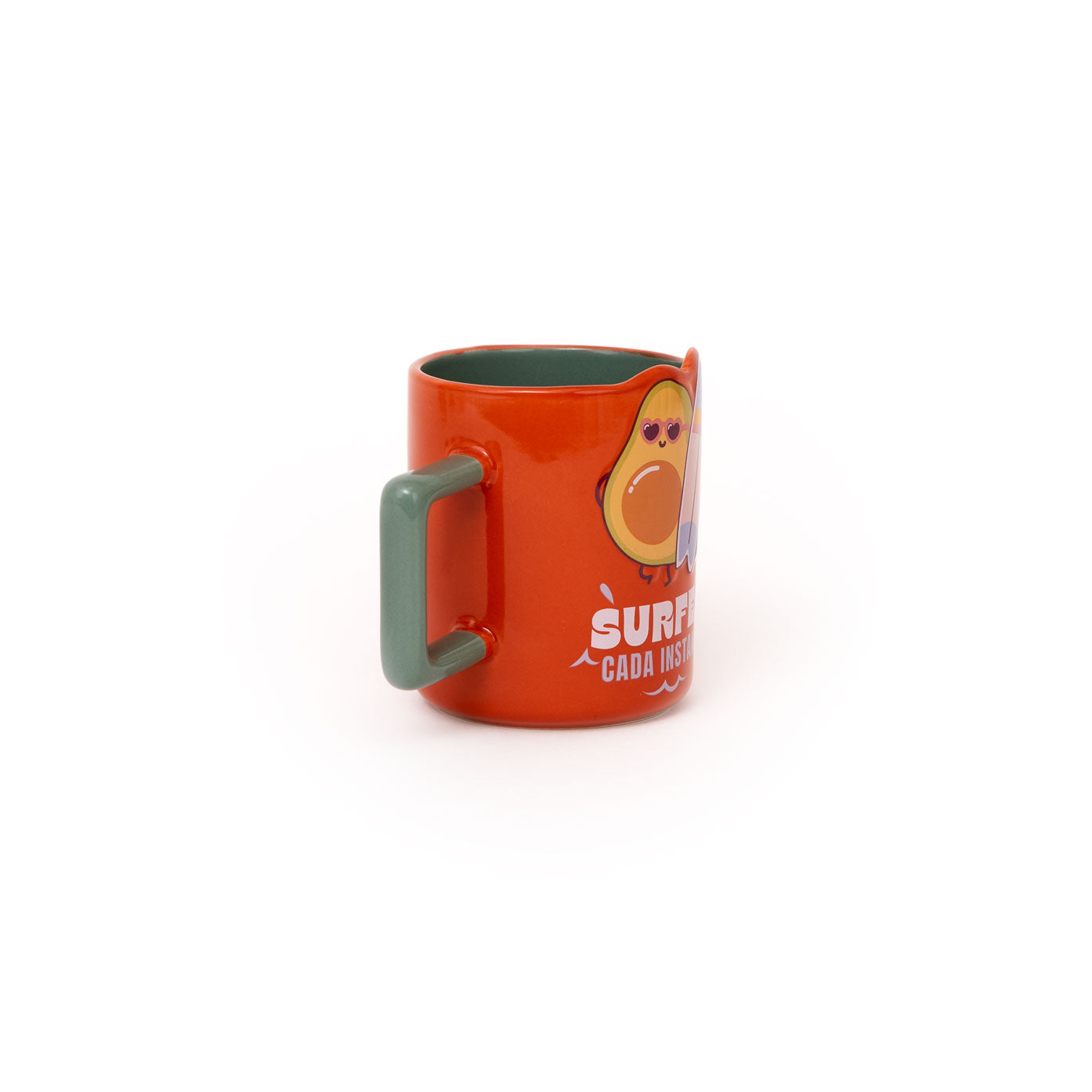 Taza 3D aguacate - Surfea cada instante