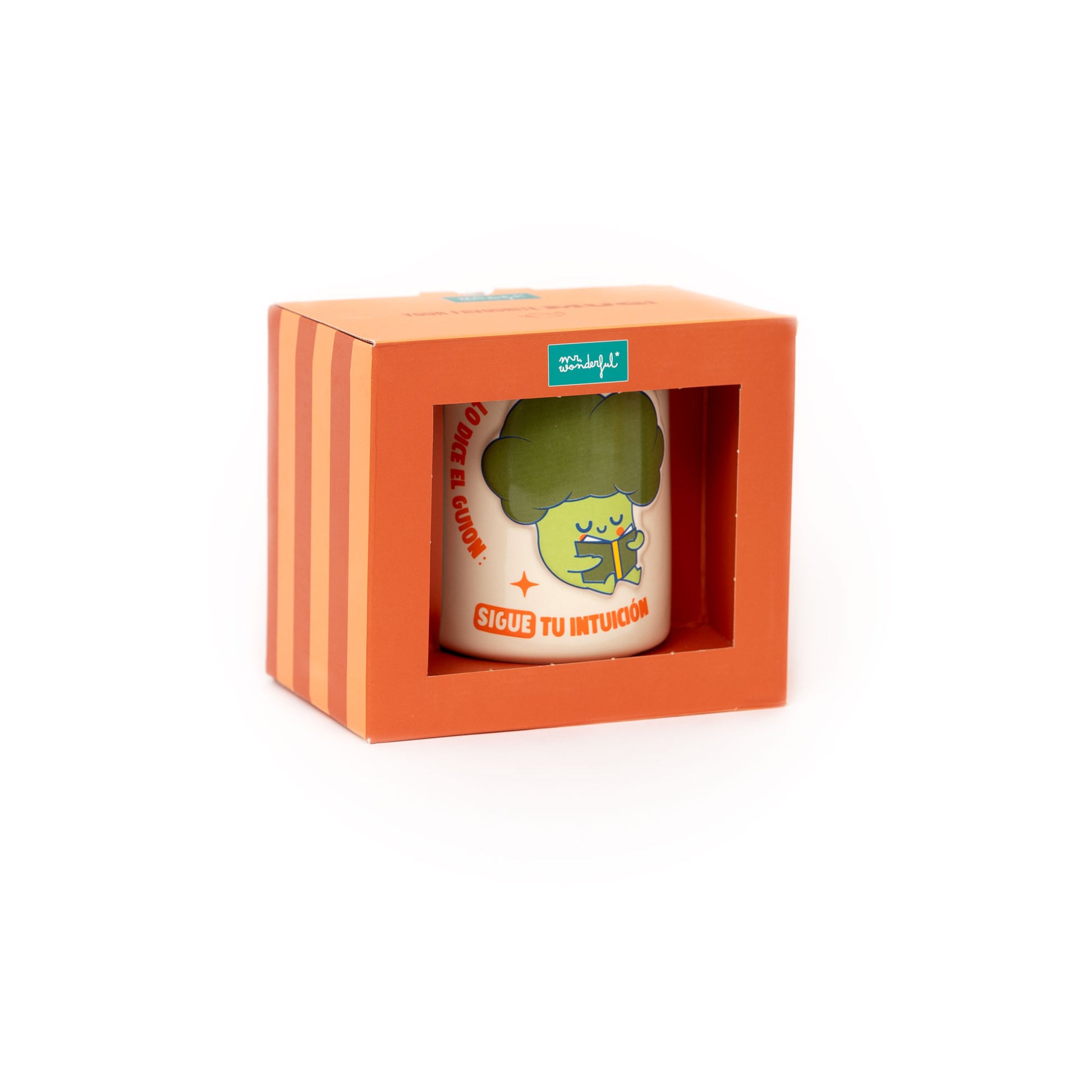 Taza para regalar de Mr. Wonderful con frase motivacional