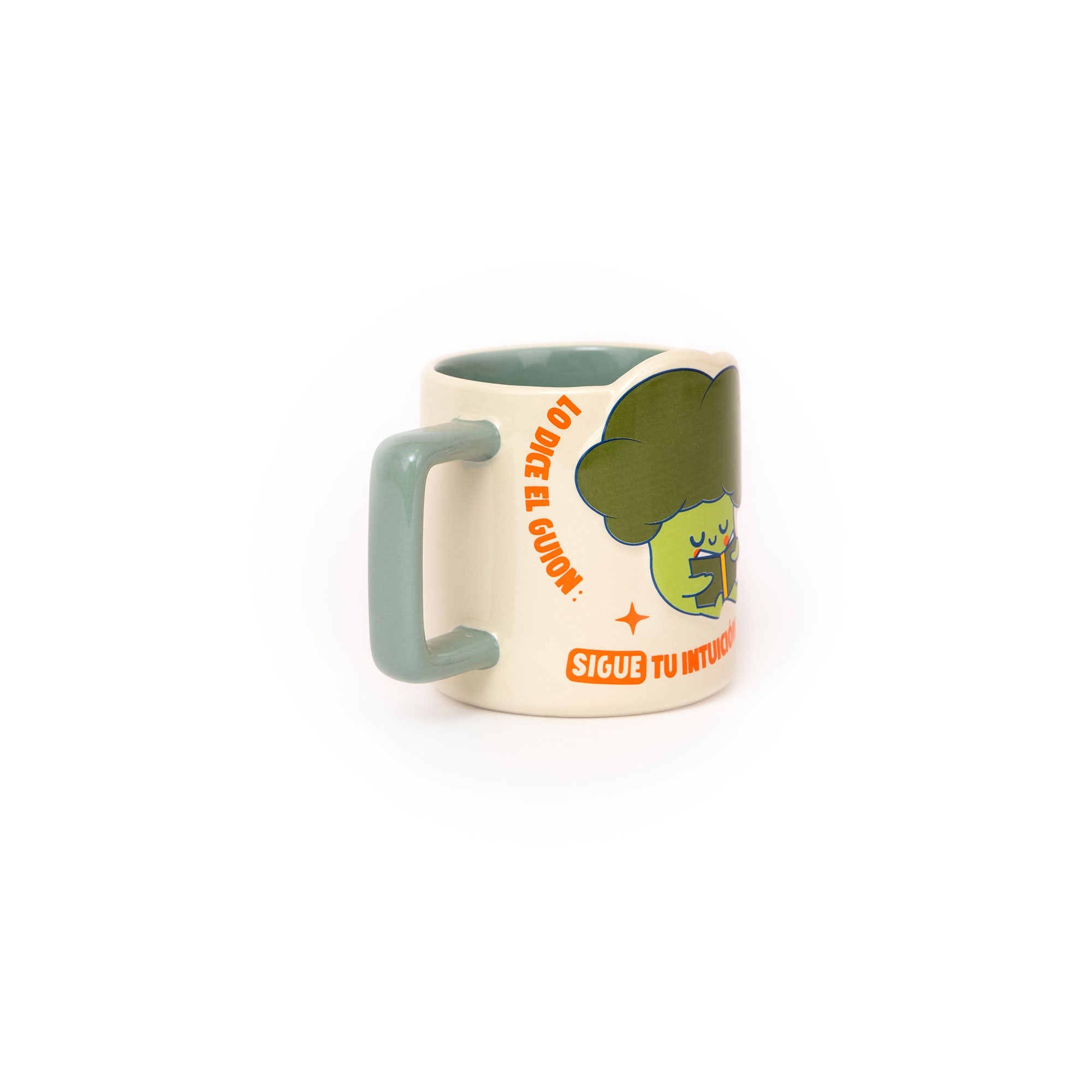 Taza 3D brócoli - Lo dice el guion: ¡sigue tu intuición!