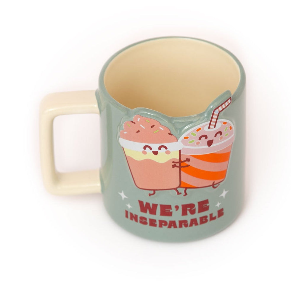 Taza Mr. Wonderful con mensaje en inglés de amistad y diseño 3D