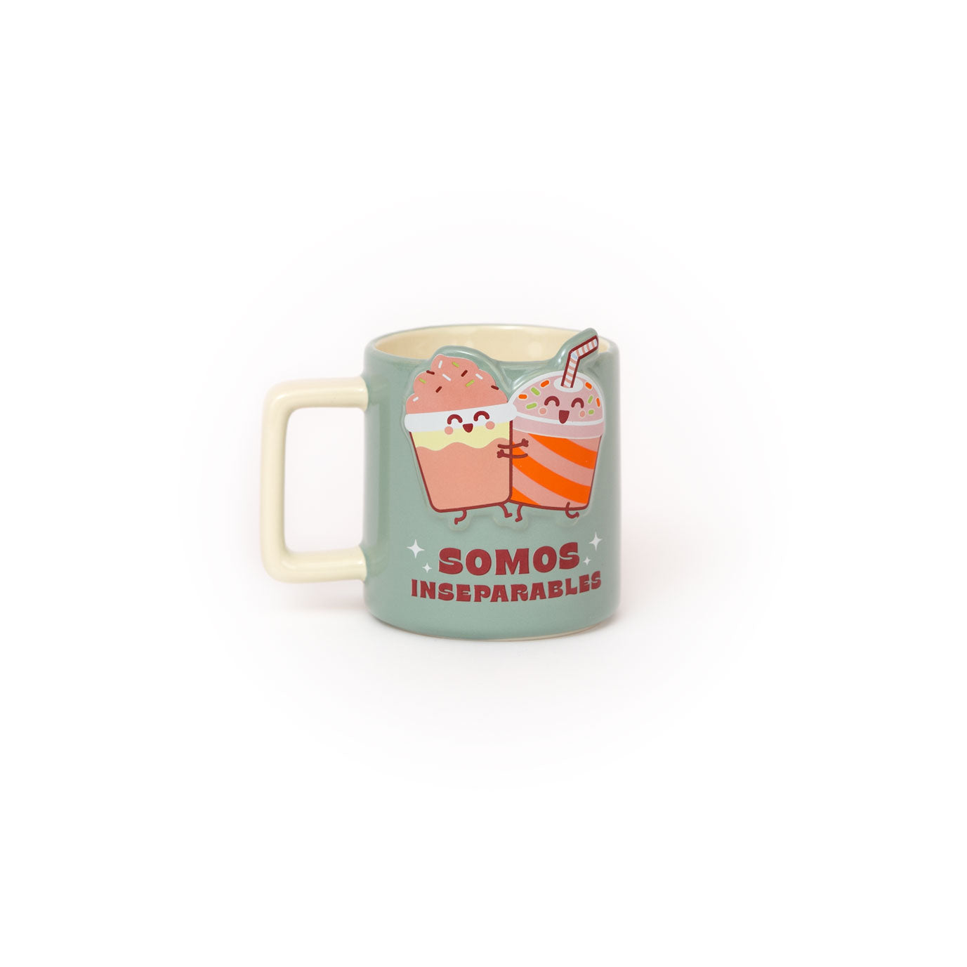 Taza 3D batidos - Somos inseparables