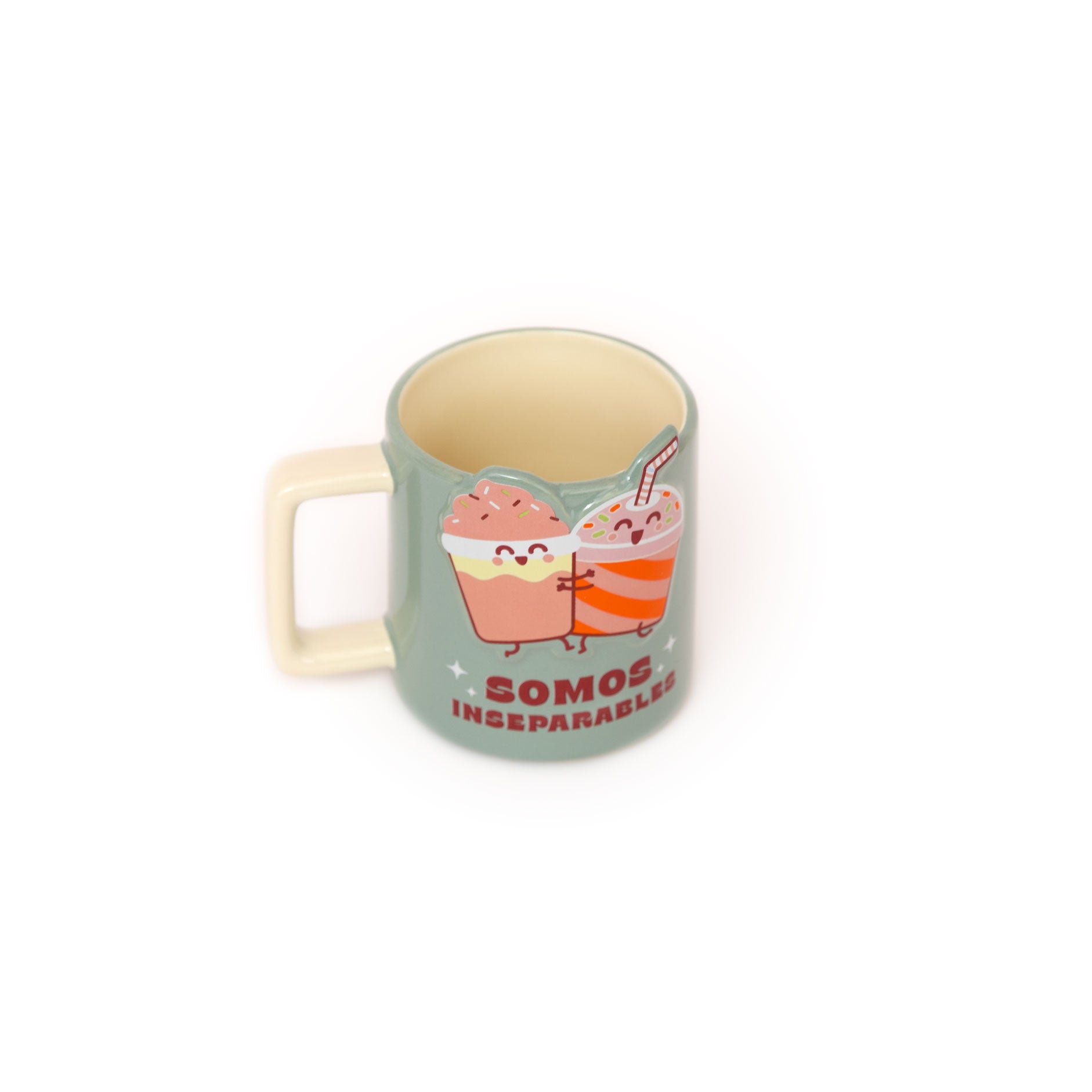 Taza 3D batidos - Somos inseparables