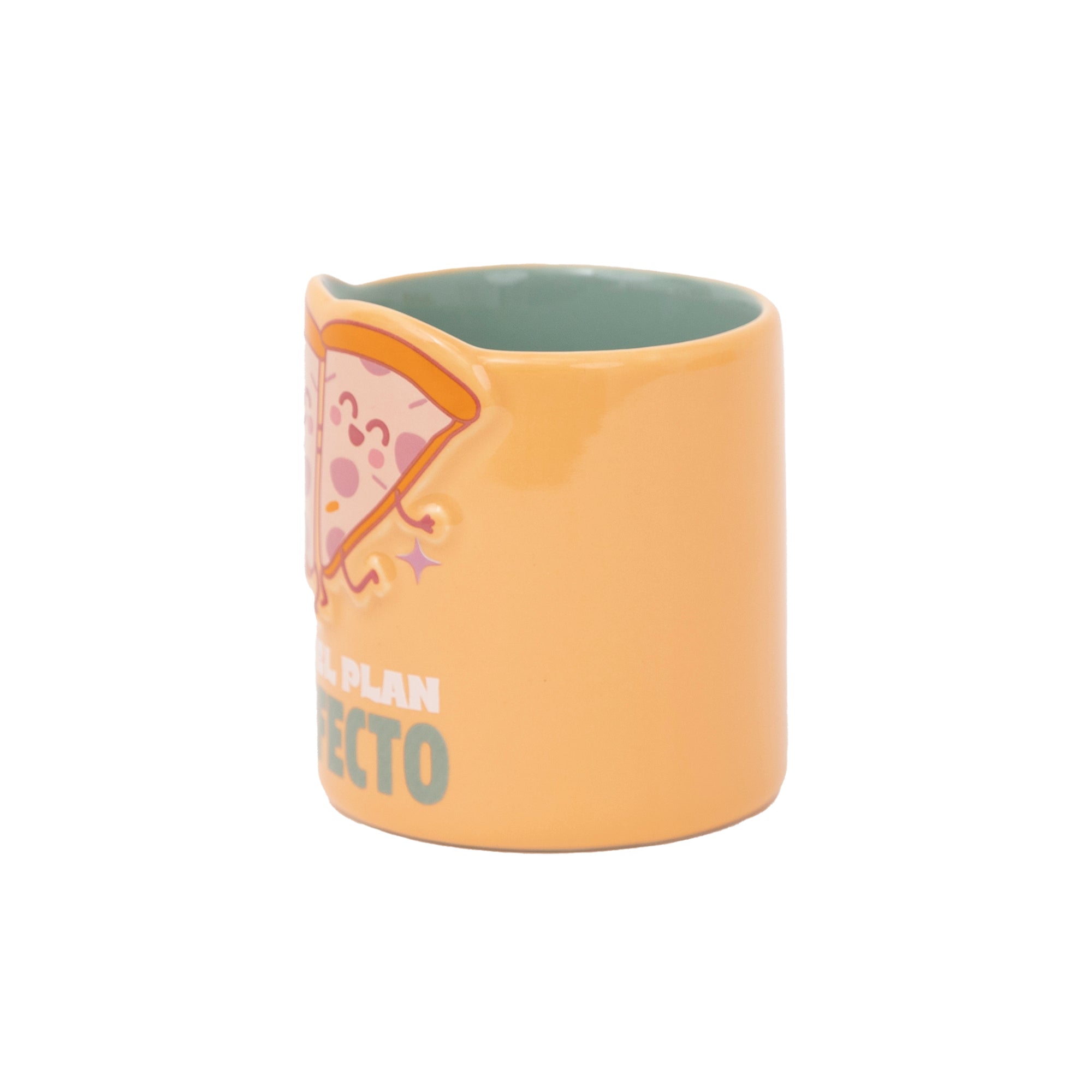 Taza 3D pizzas - Eres el plan perfecto