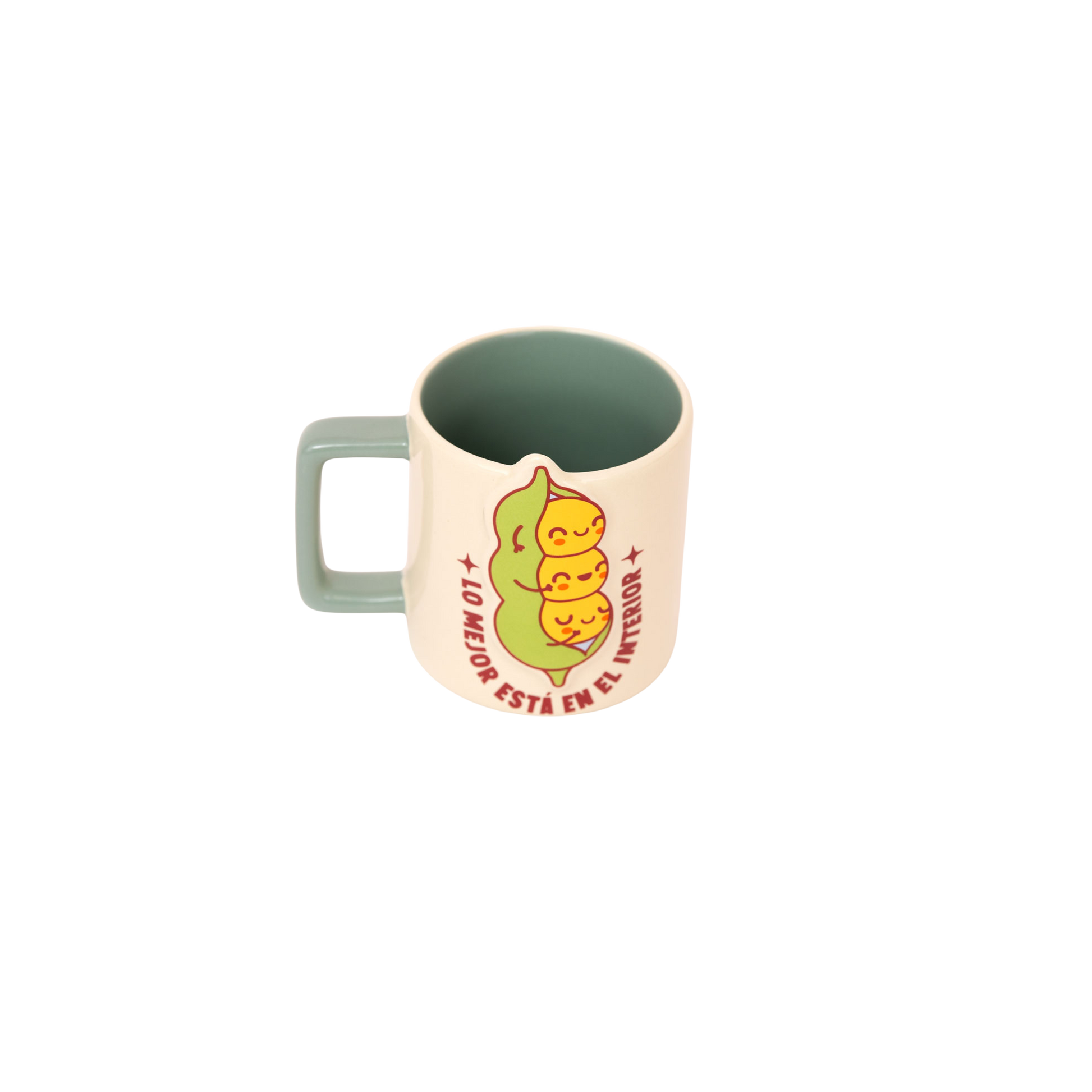 Taza 3D Mr. Wonderful con mensaje positivo