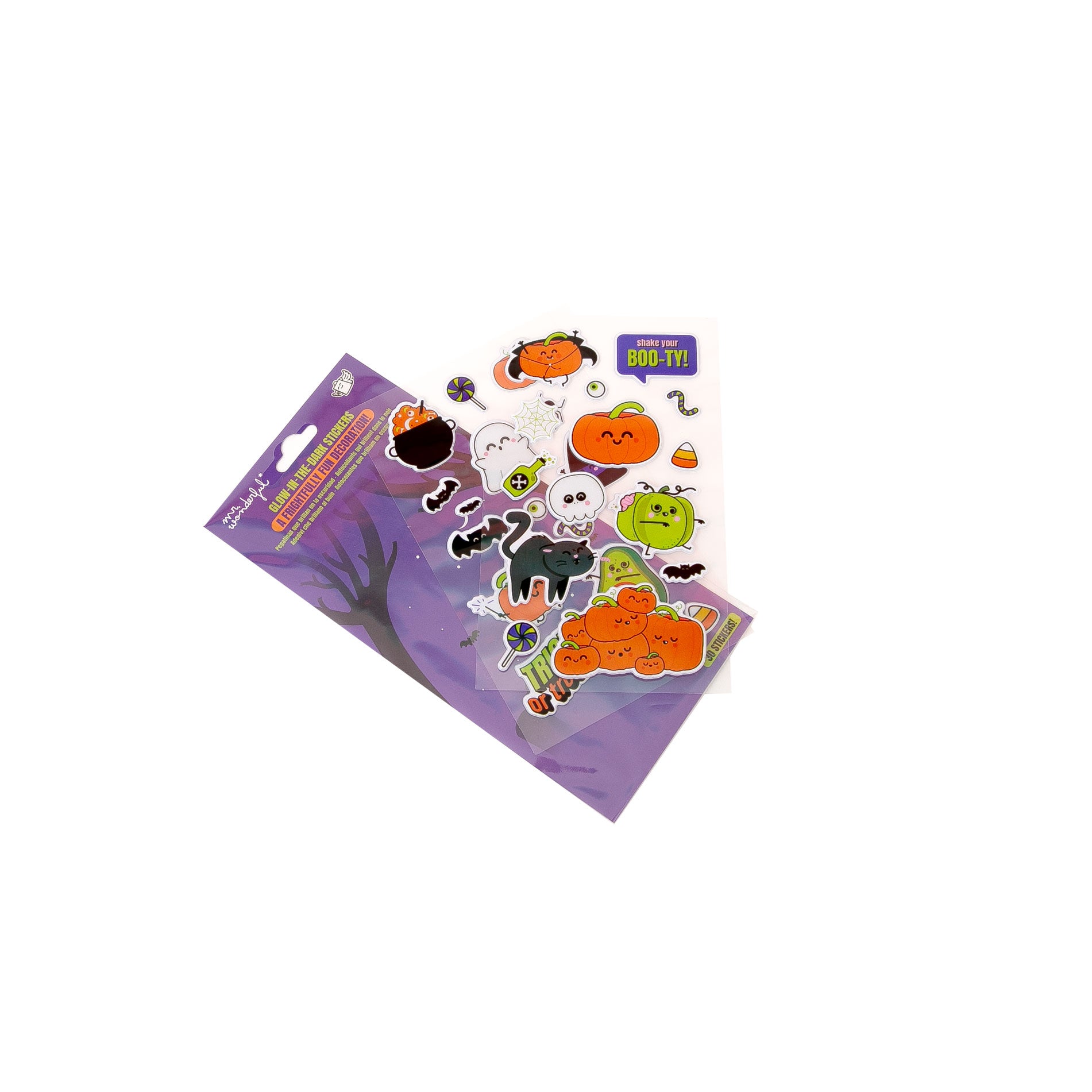 Glow-in-the-dark stickers - Halloween