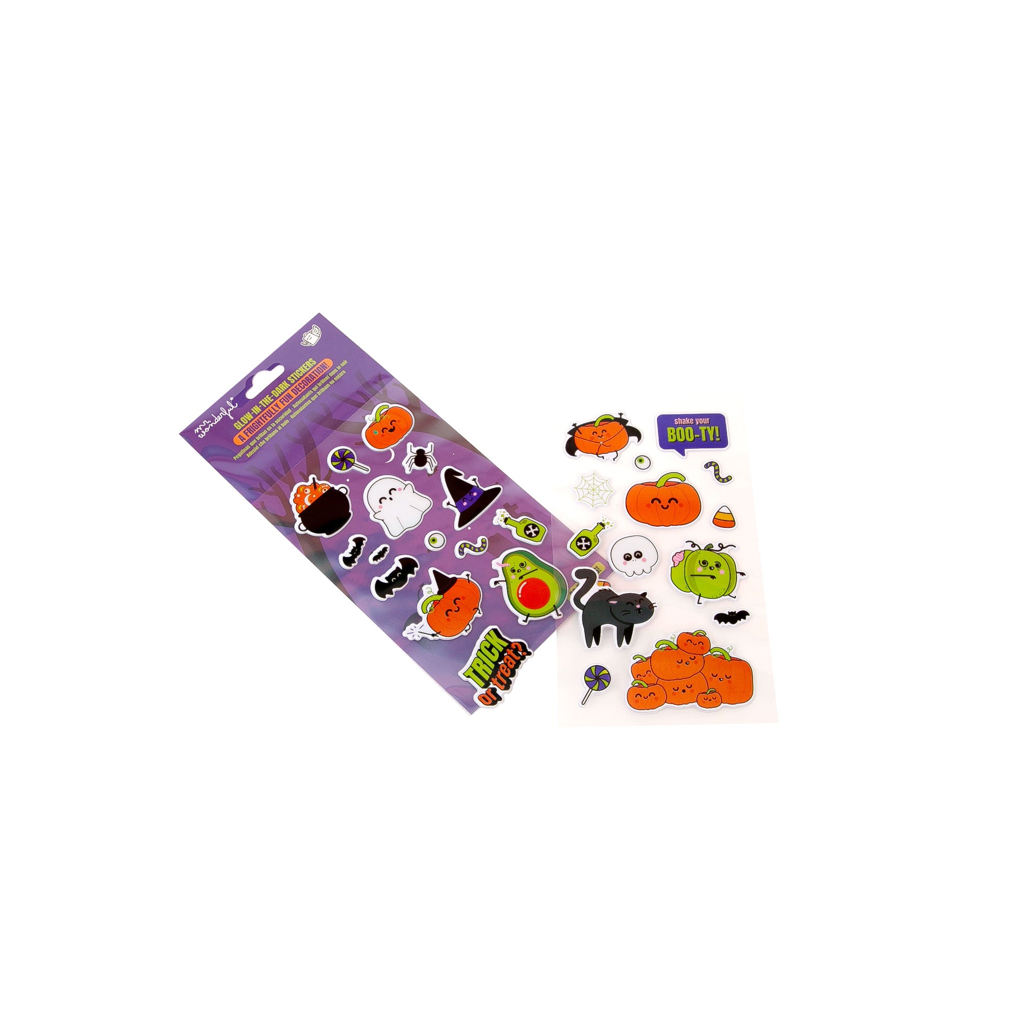 Glow-in-the-dark stickers - Halloween