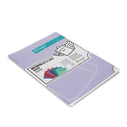 Cahier A4 lilas – 48 pages – Ligné
