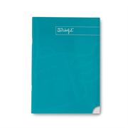 Libreta A4 turquesa 48 hojas - Pautada