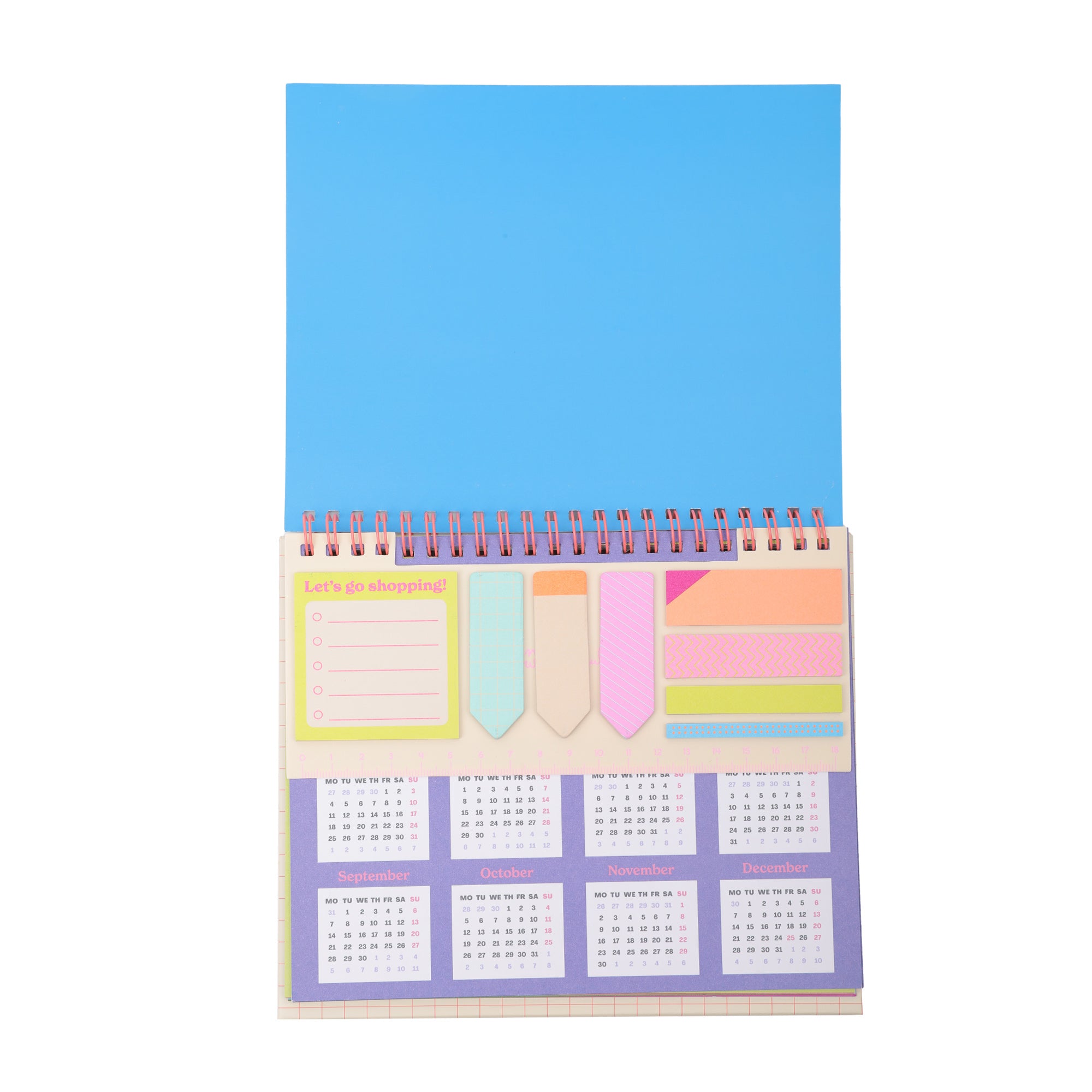 Calendario 2026 Mr. Wonderful de escritorio en inglés