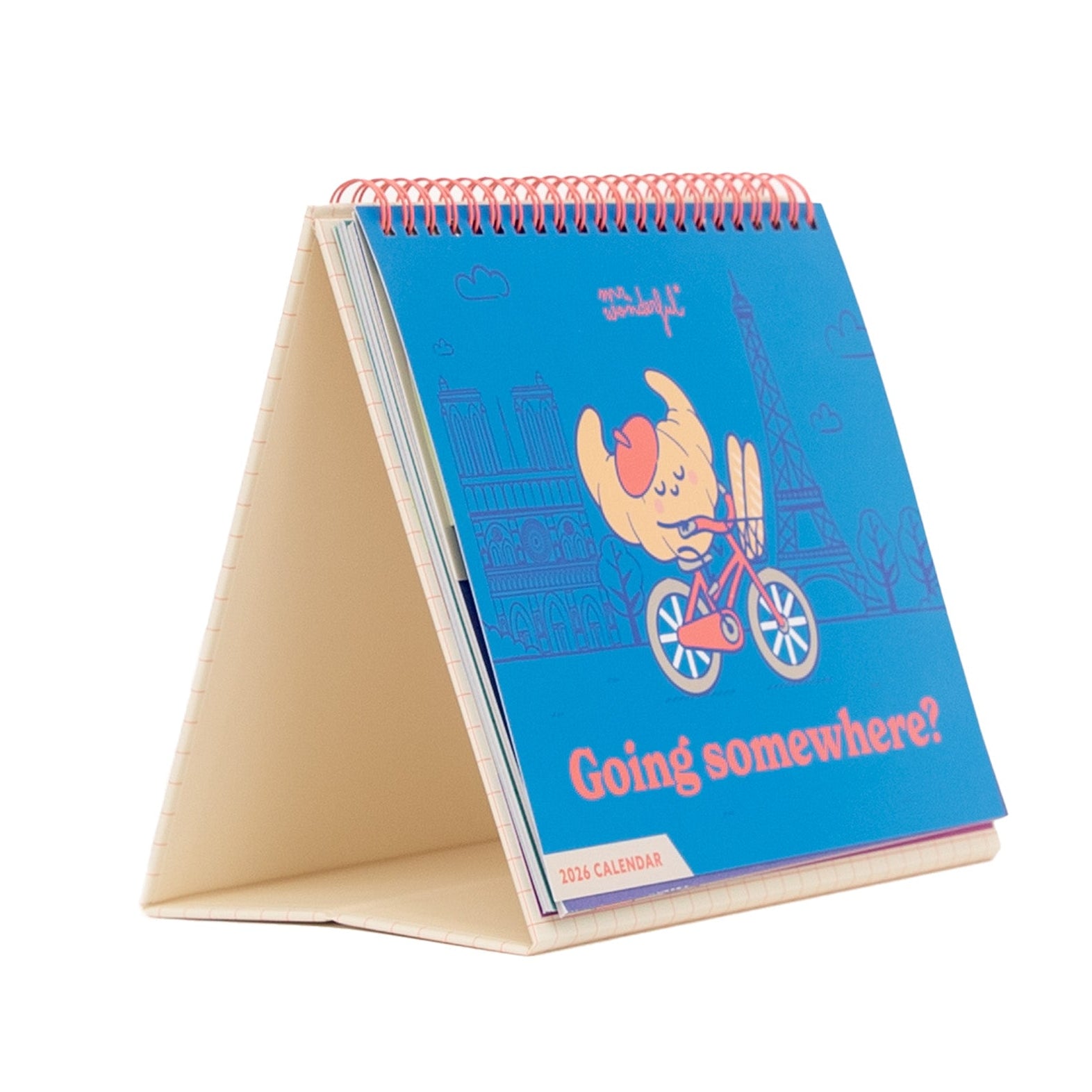 Calendario de sobremesa 2026 - Going somewhere?