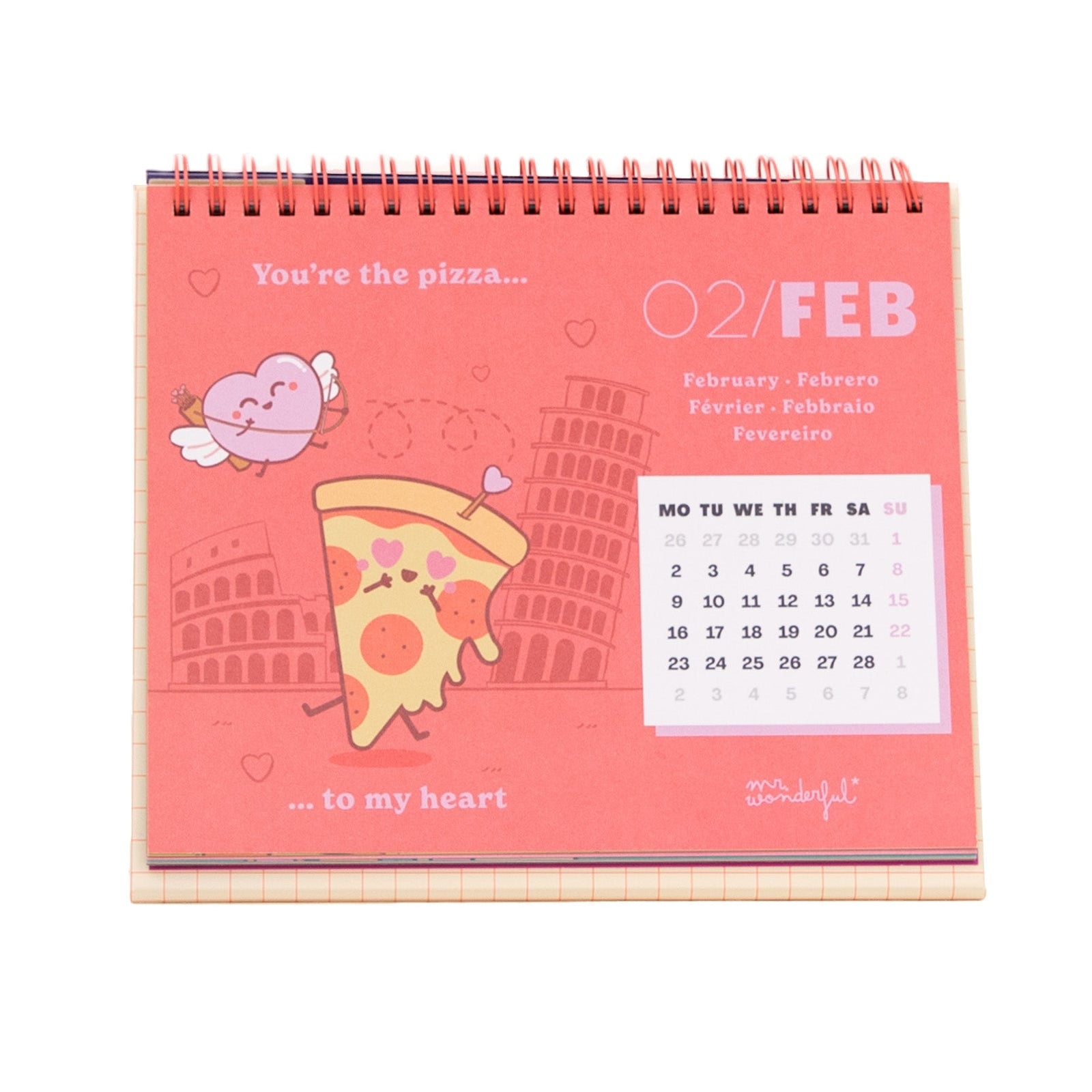 Calendario de sobremesa 2026 - Going somewhere?