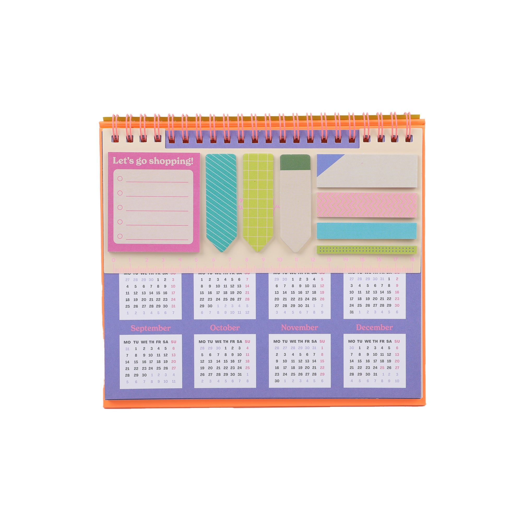 Desk calendar 2026 - Ready, steady... go!
