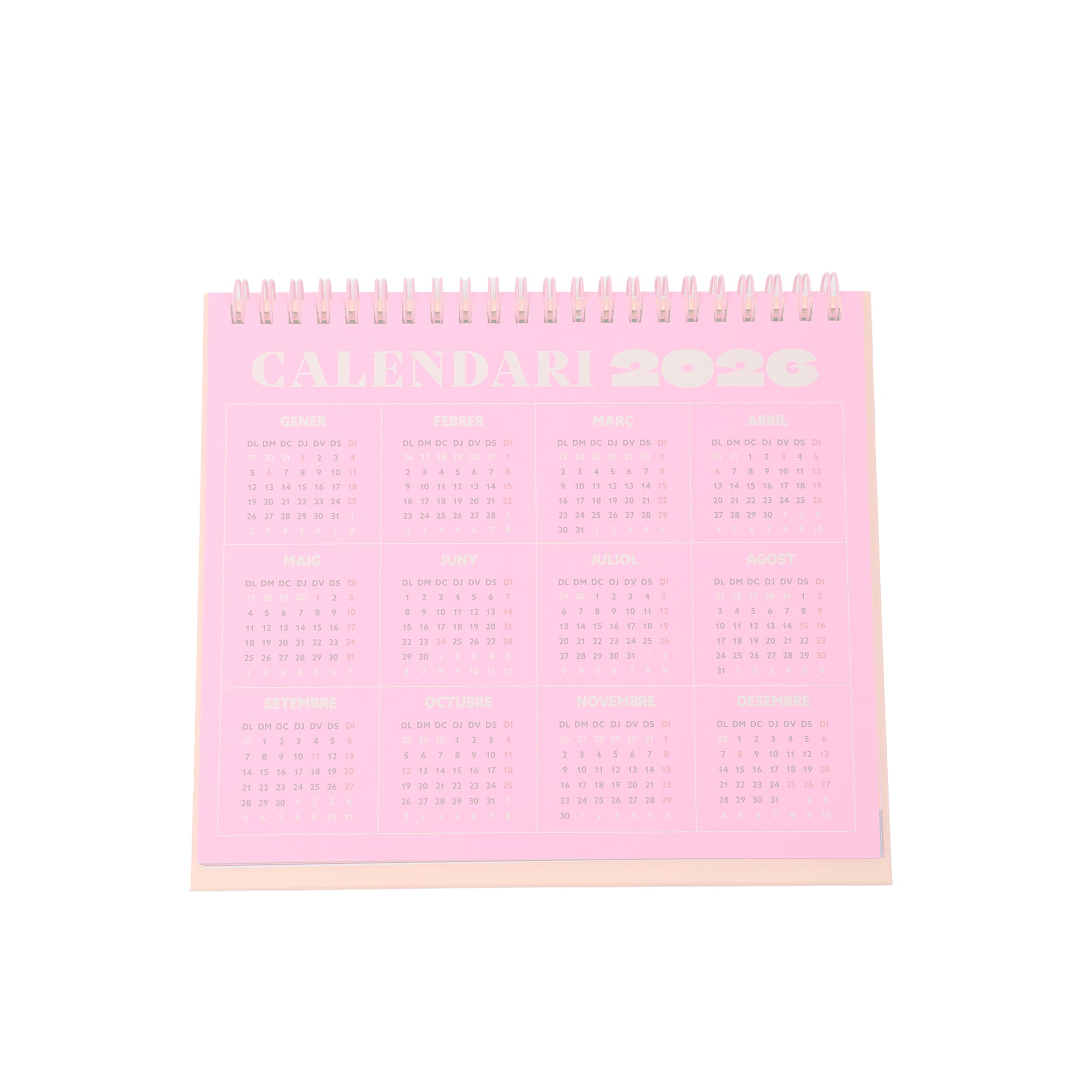 Calendari de sobretaula 2026 - No apte per a avorrits