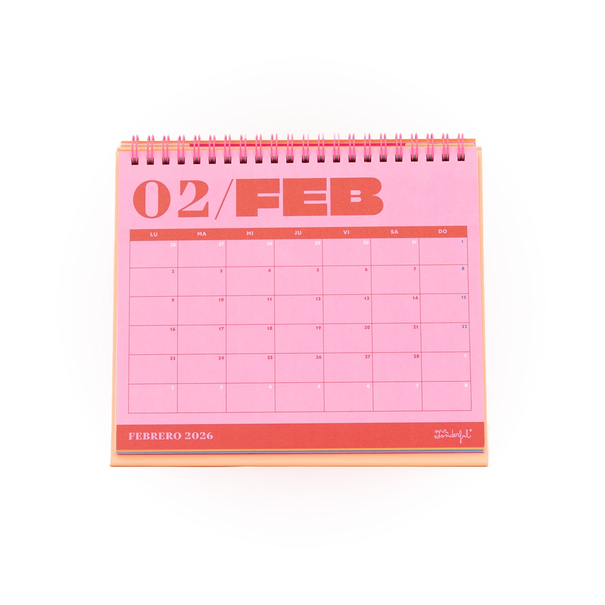 Calendario de sobremesa 2026 - No apto para aburridos