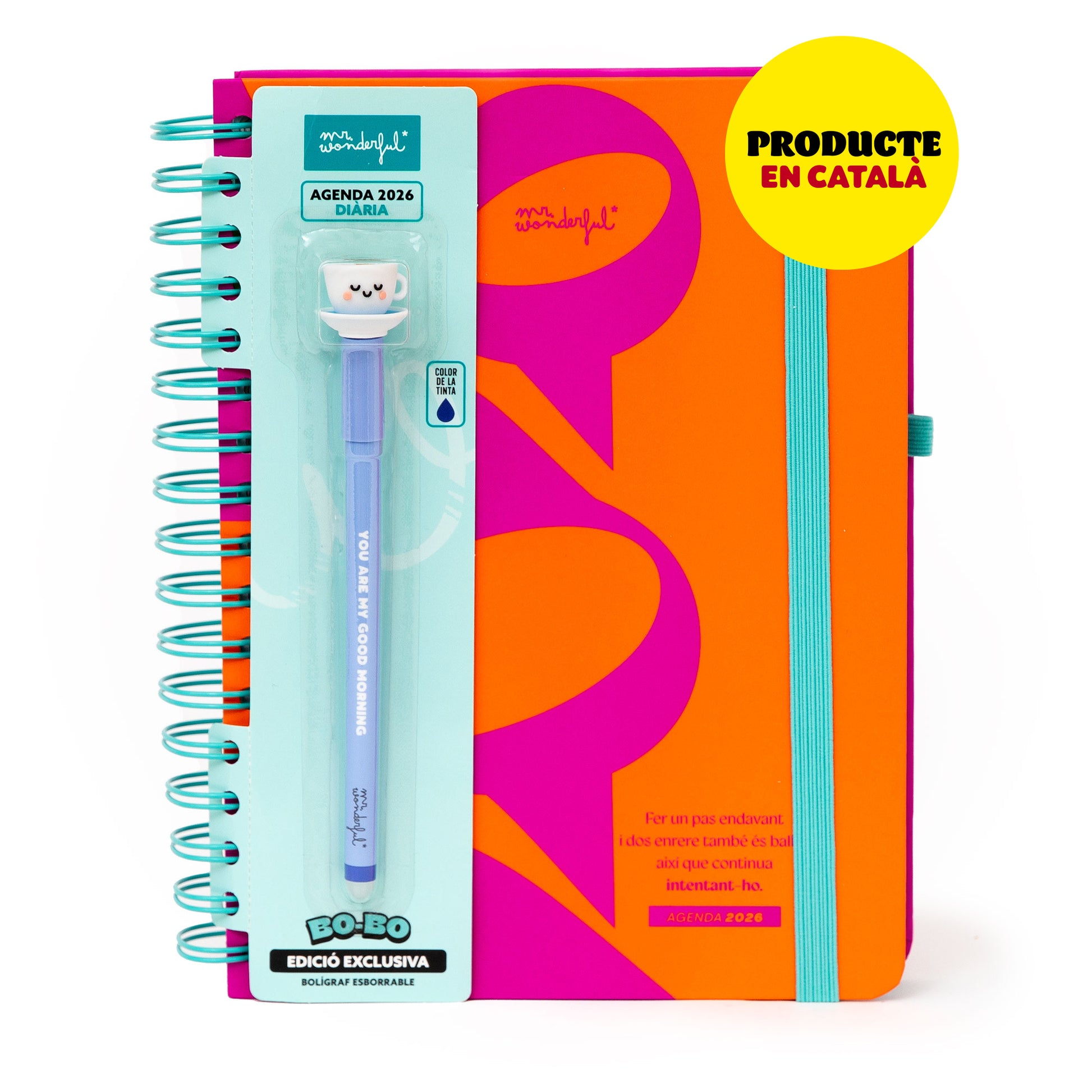 Comprar agenda en català any 2026 Mr. Wonderful