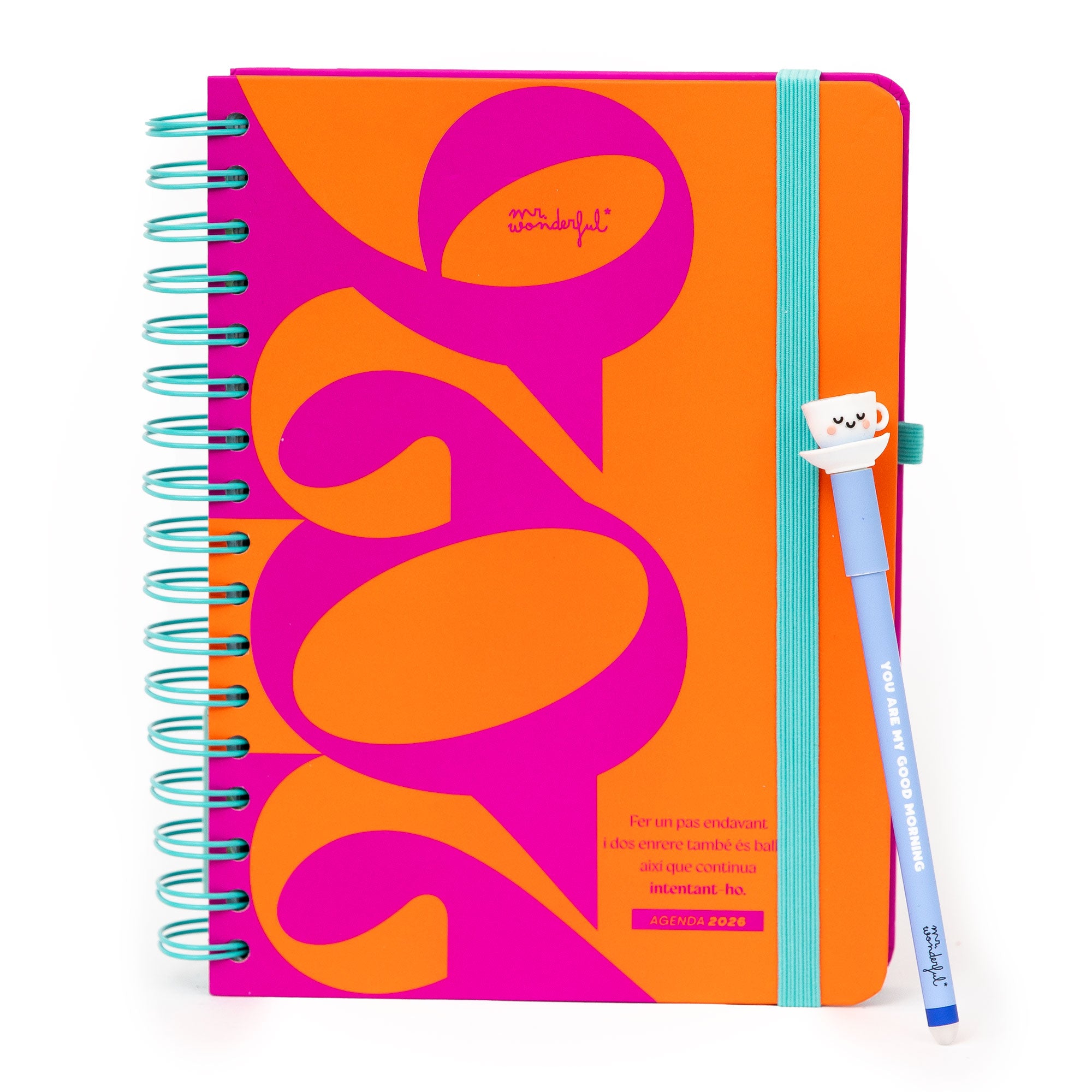 Agenda Wonder 2026 Diària - Continua intentant-ho