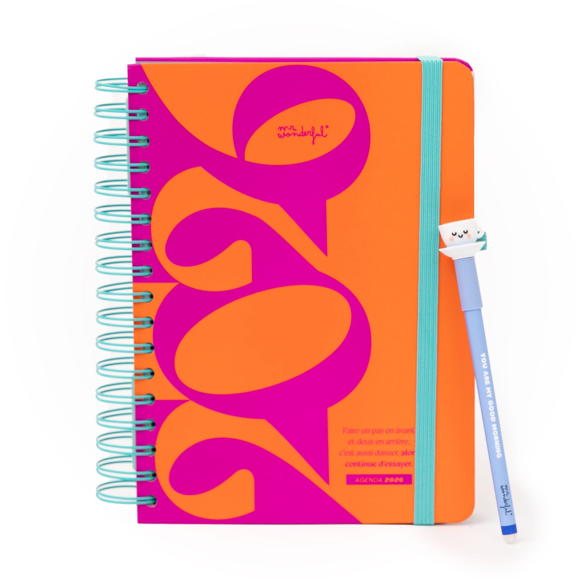 Agenda Wonder 2026 Journalier - Continue d’essayer