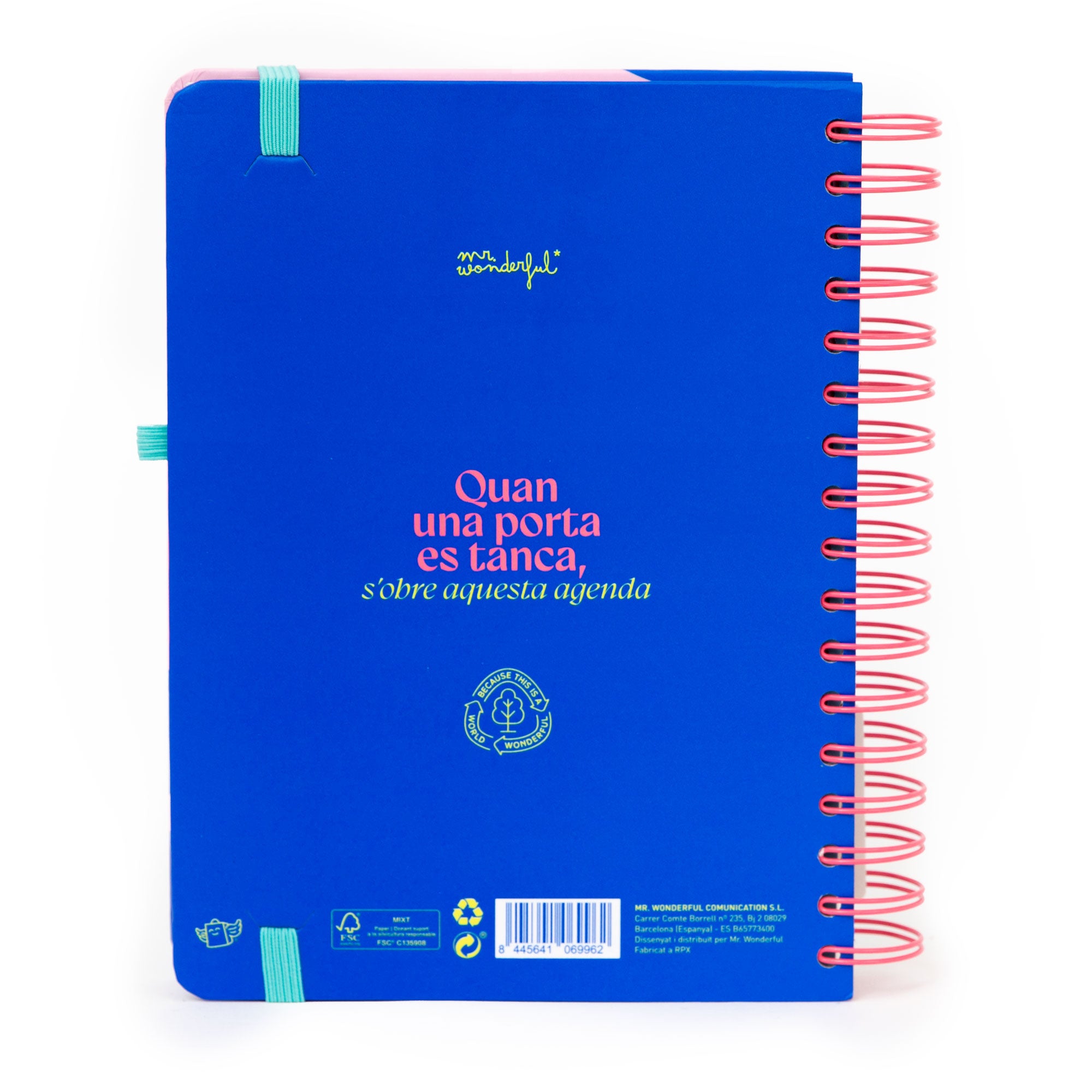 Agenda Wonder 2026 Diària - Quan una porta es tanca, s’obre aquesta agenda