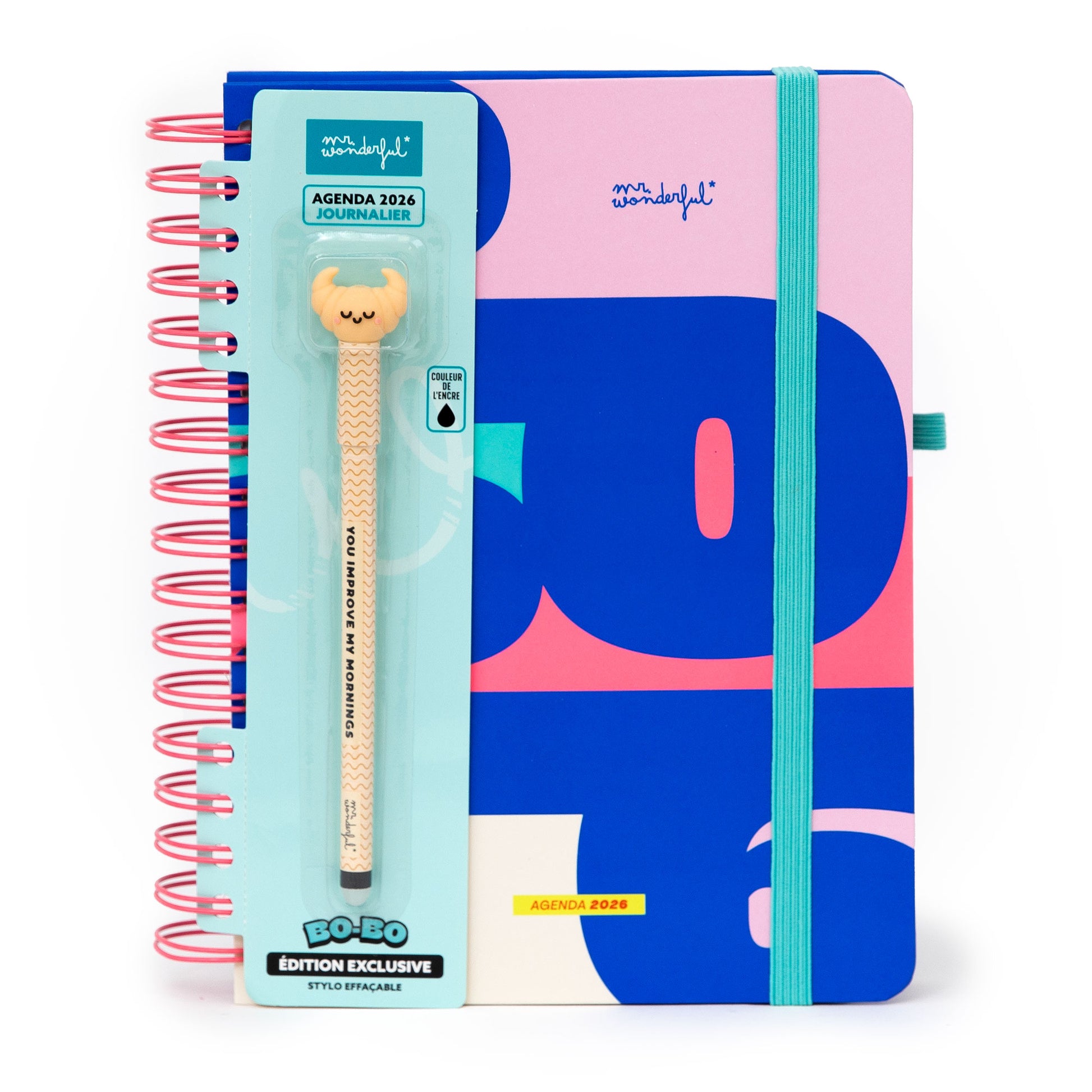 Agenda Wonder 2026 Journalier | Mr.Wonderful