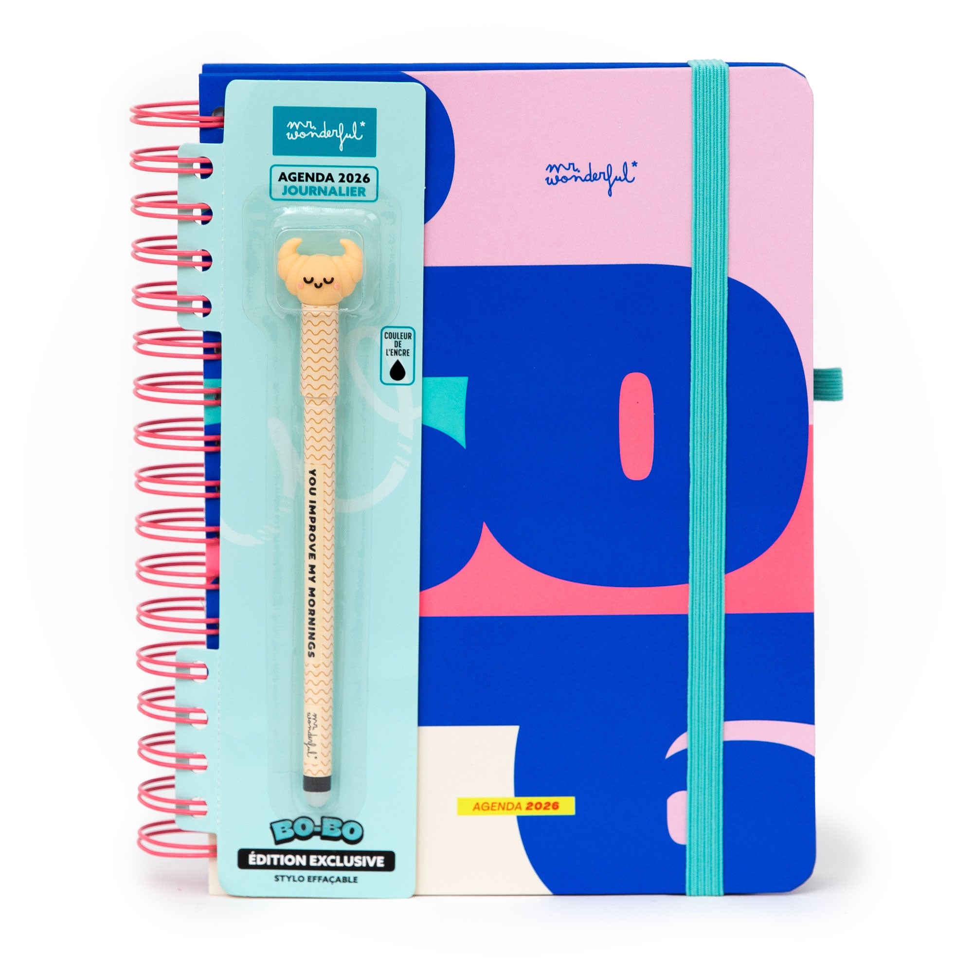 Agenda Wonder 2026 Journalier | Mr.Wonderful