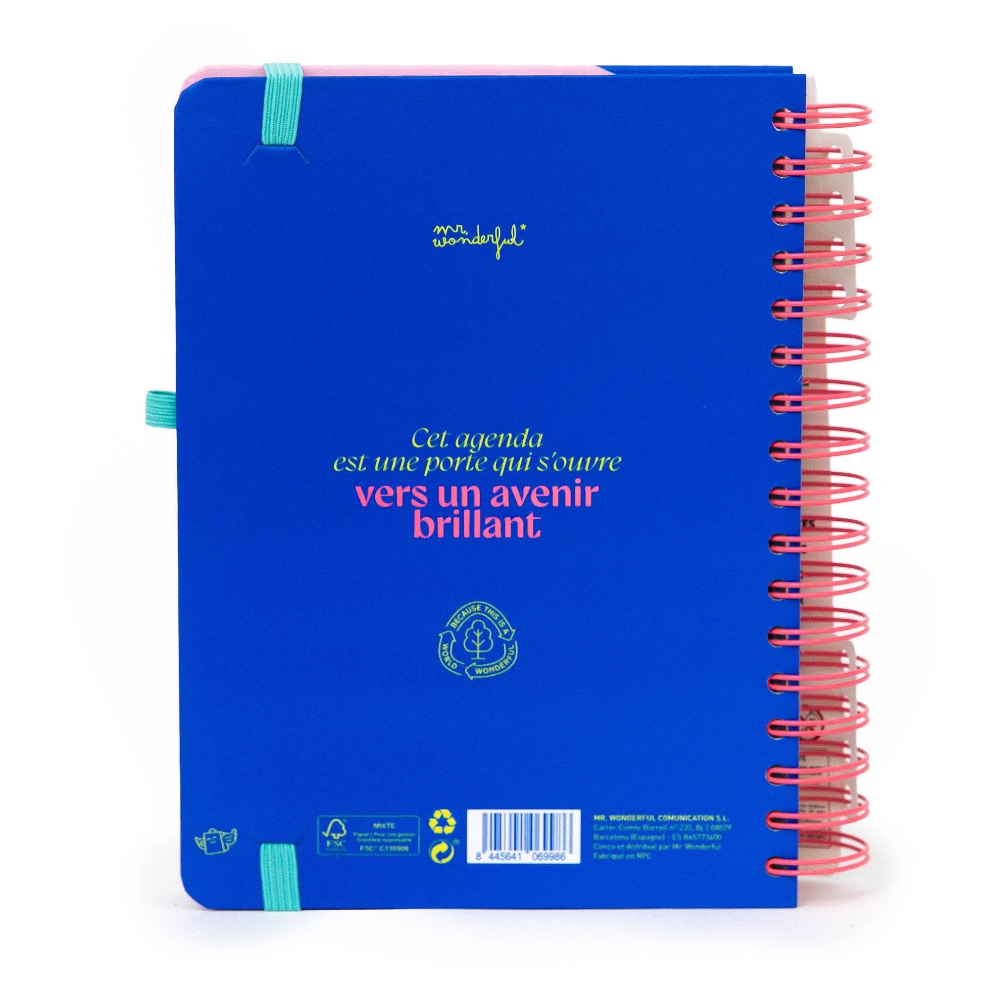 Agenda Wonder 2026 Journalier - Cet agenda est une porte qui s’ouvre vers un avenir brillant