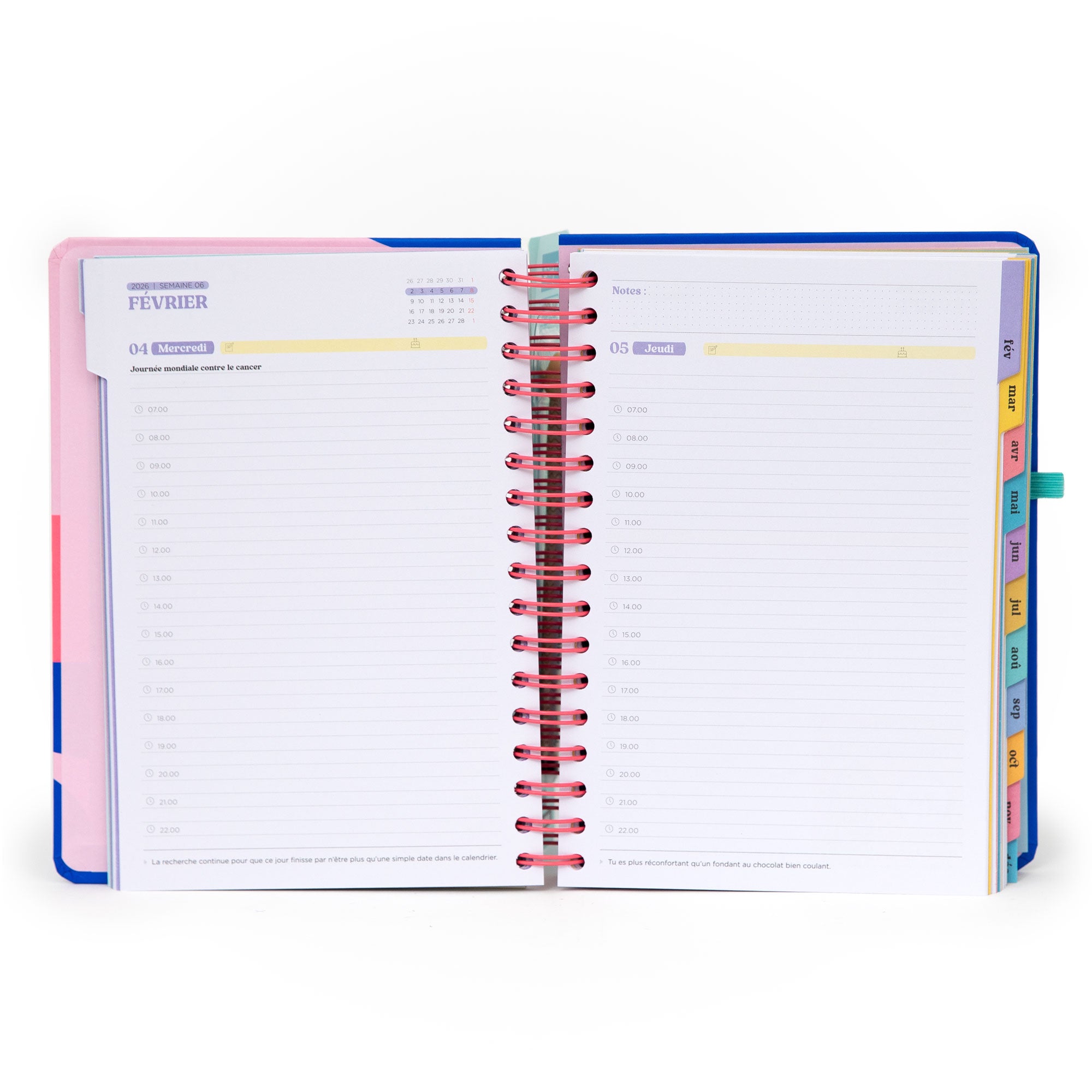 Agenda Wonder 2026 Journalier - Cet agenda est une porte qui s’ouvre vers un avenir brillant