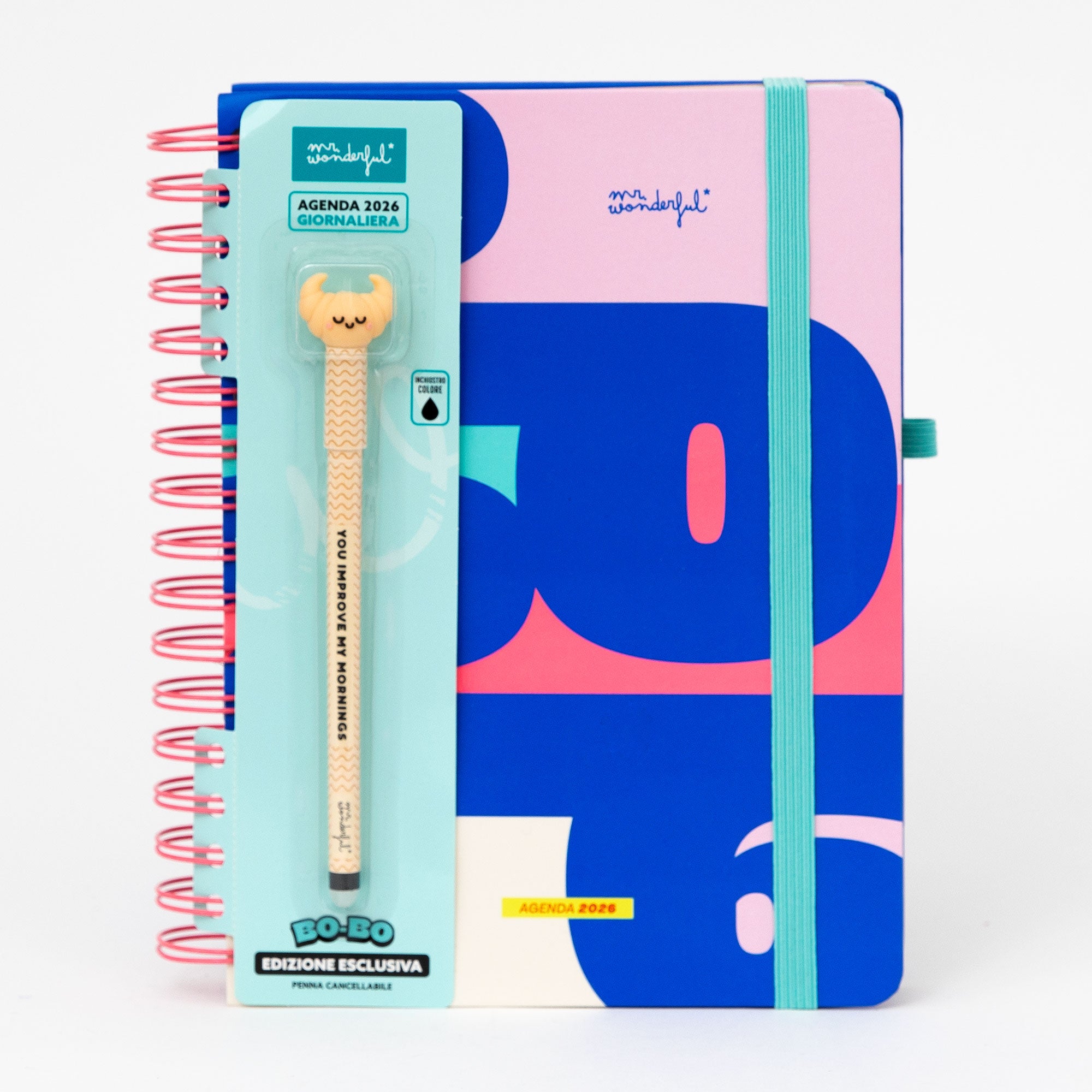 Agenda Wonder 2026 Giornaliera | Mr.Wonderful