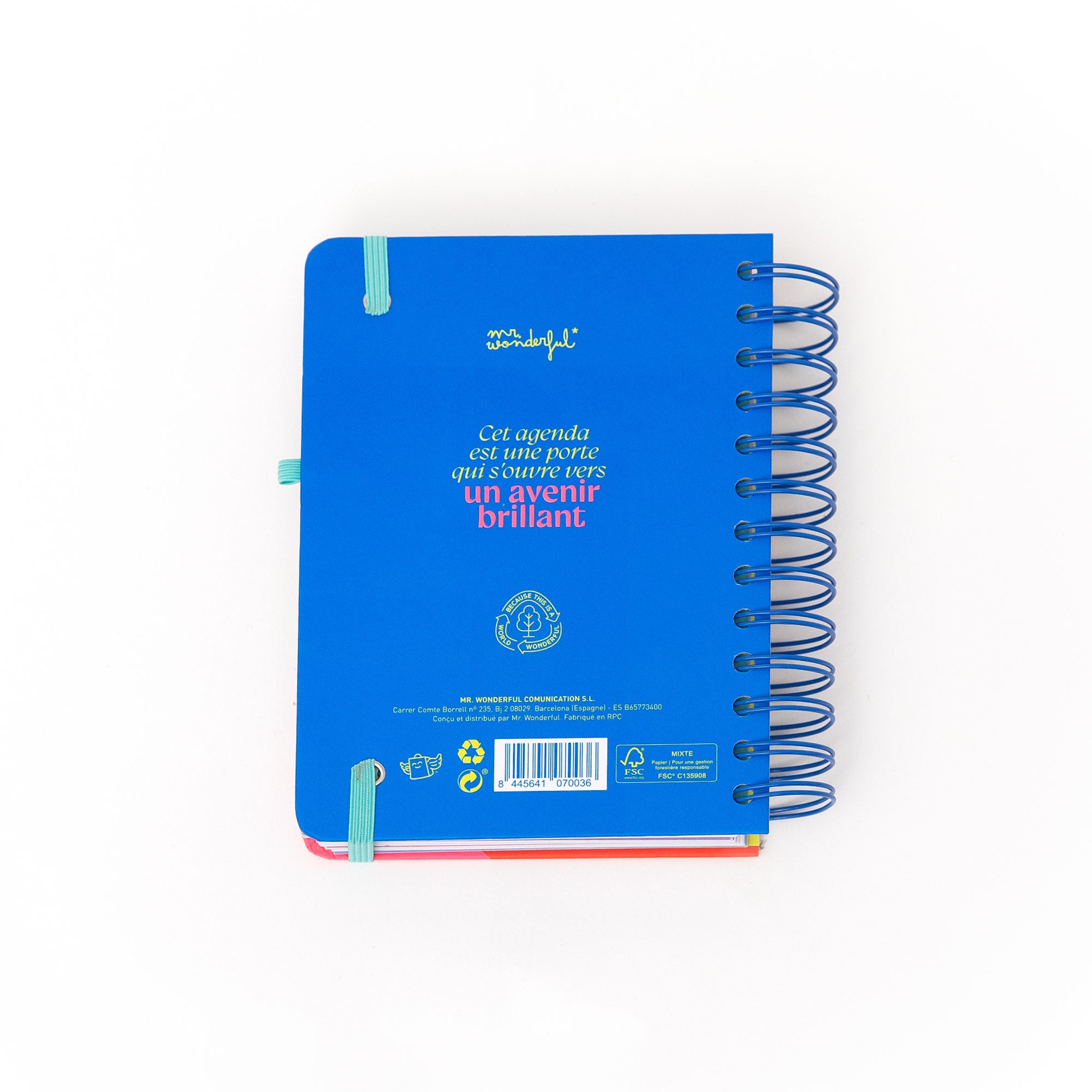 Agenda Wonder petit format 2026 Journalier - Cet agenda est une porte qui s’ouvre vers…