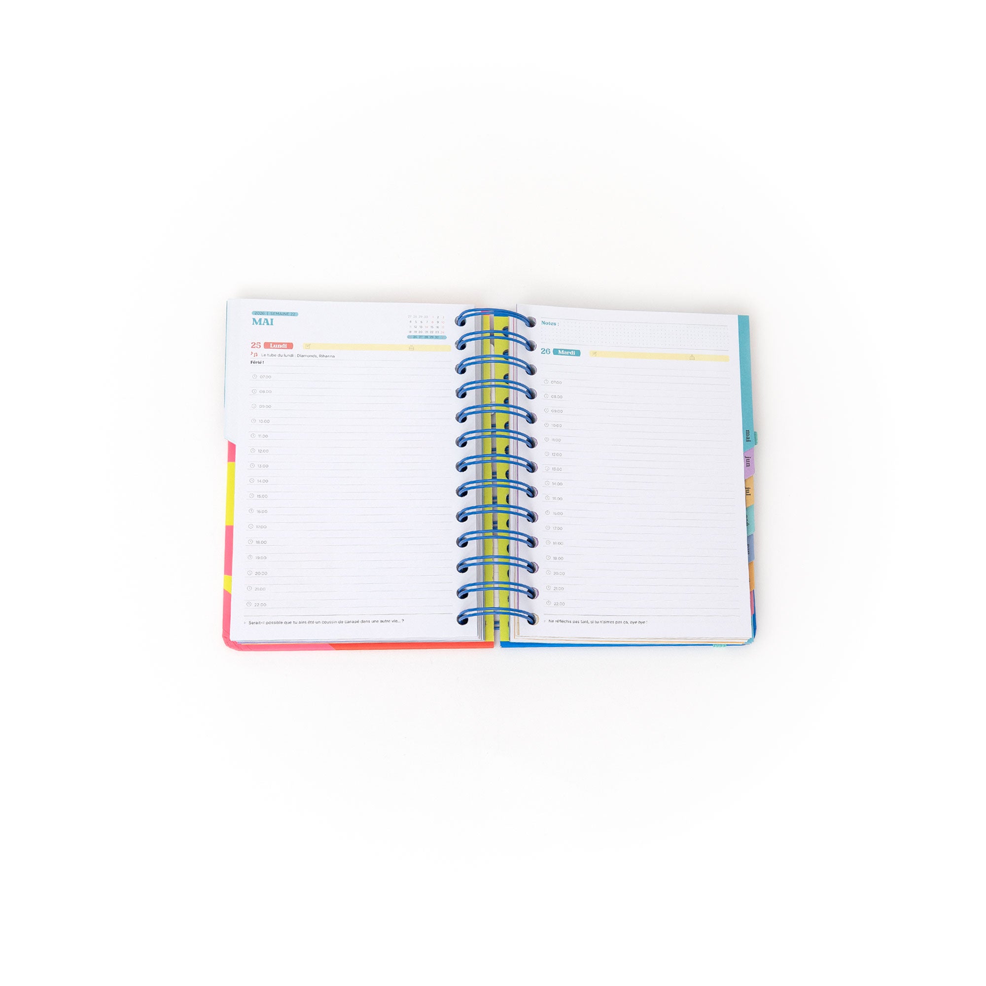 Agenda Wonder petit format 2026 Journalier - Cet agenda est une porte qui s’ouvre vers…