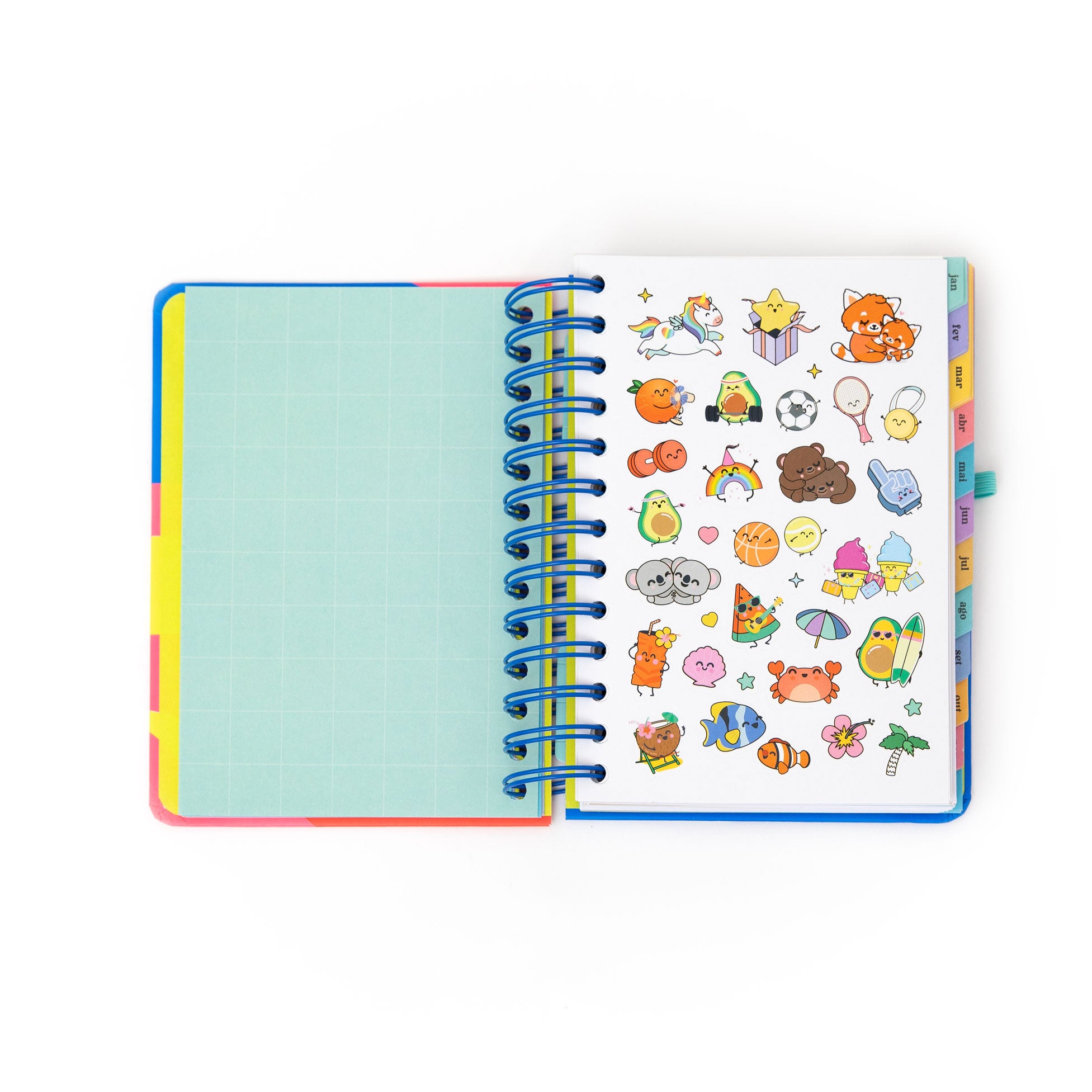 Agenda Wonder pequena 2026 Diária - Quando uma porta se fecha, abre-se esta agenda