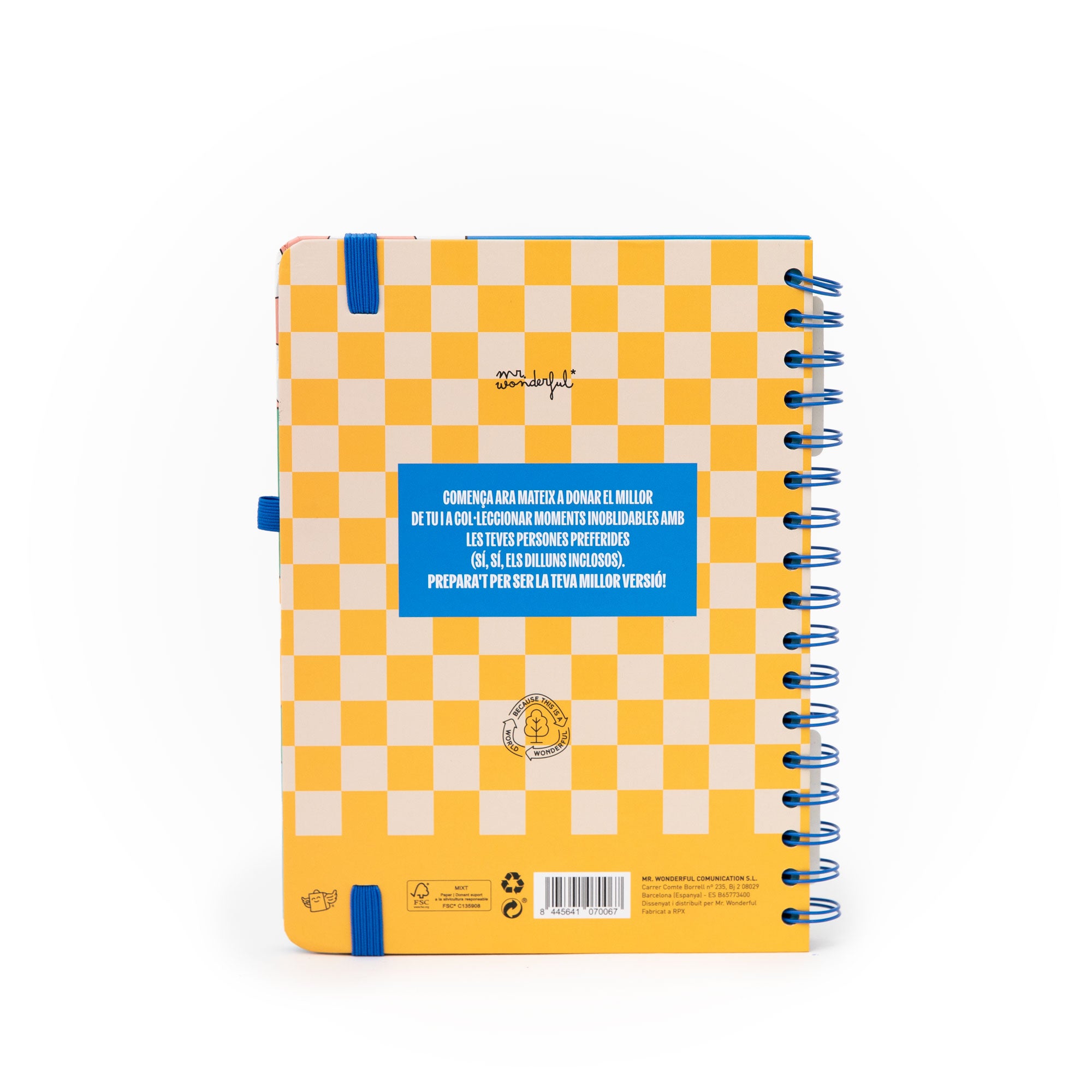 Agenda Wonder 2026 Setmanal - Plans random