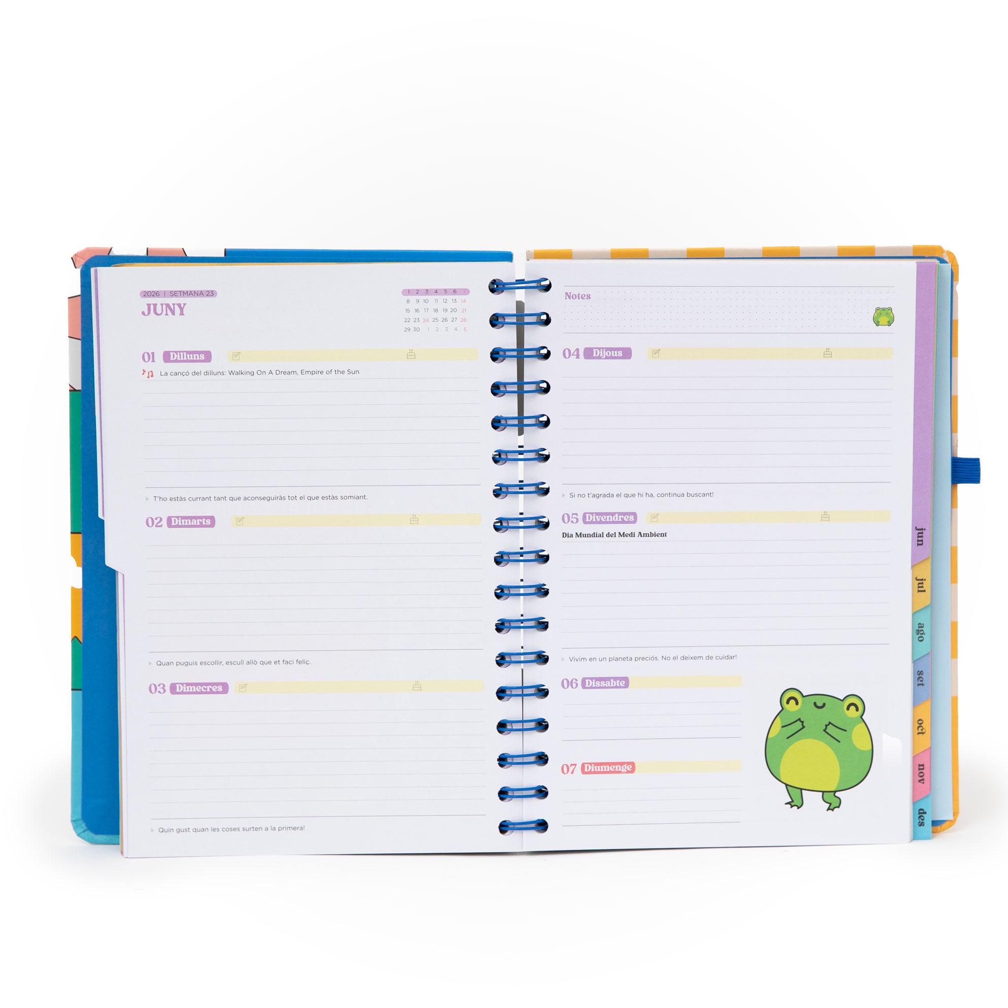 Agenda Wonder 2026 Setmanal - Plans random