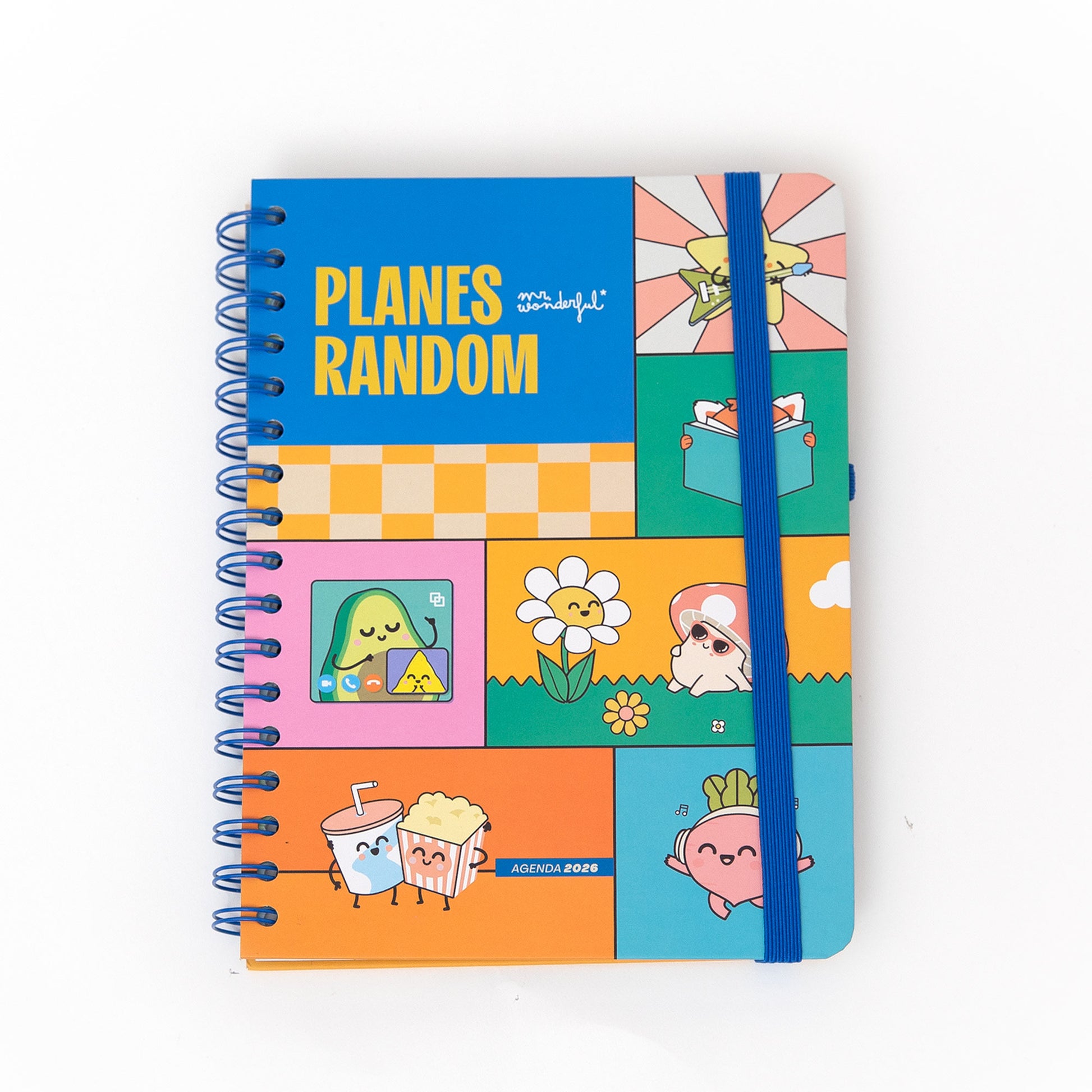 Agenda Mr. Wonderful 2026 con portada bonita