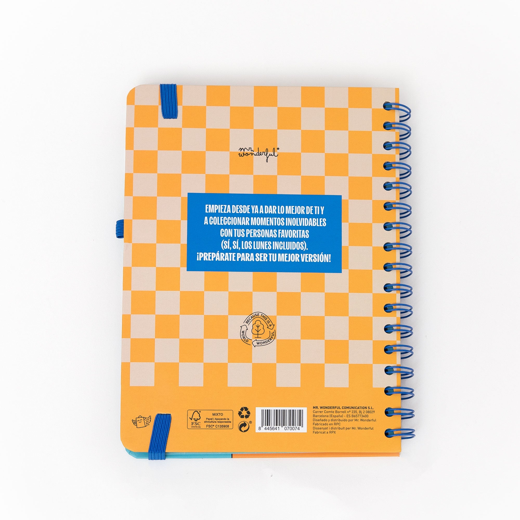 Agendas para niños Mr. Wonderful