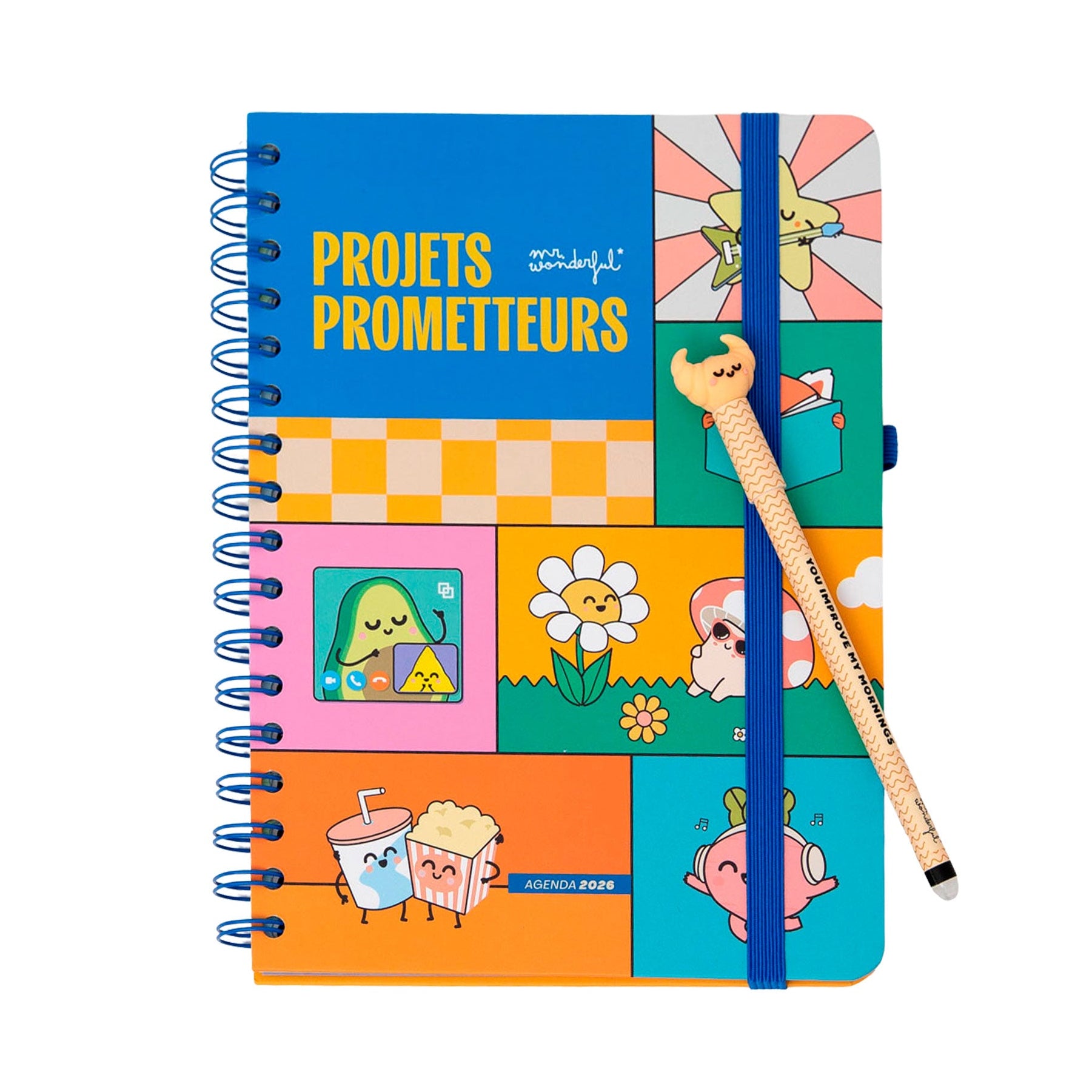 Agenda Wonder 2026 Semainier - Projets prometteurs