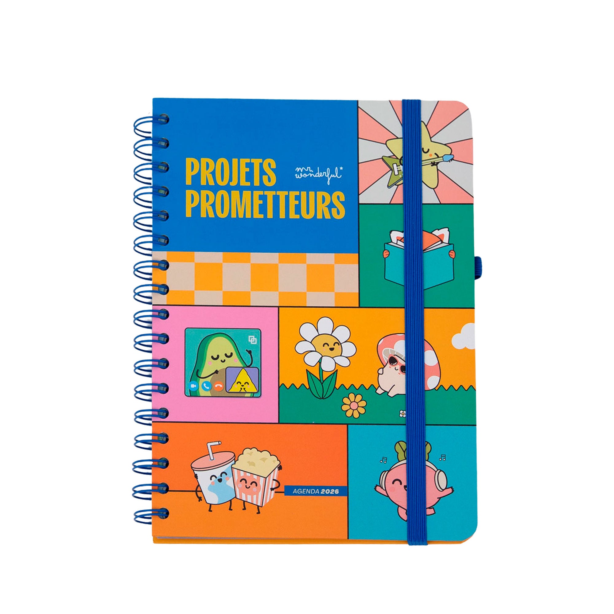 Agenda Wonder 2026 Semainier - Projets prometteurs